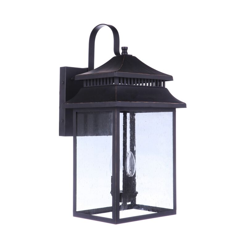 Craftmade Crossbend 23 Inch Tall Outdoor Wall Light