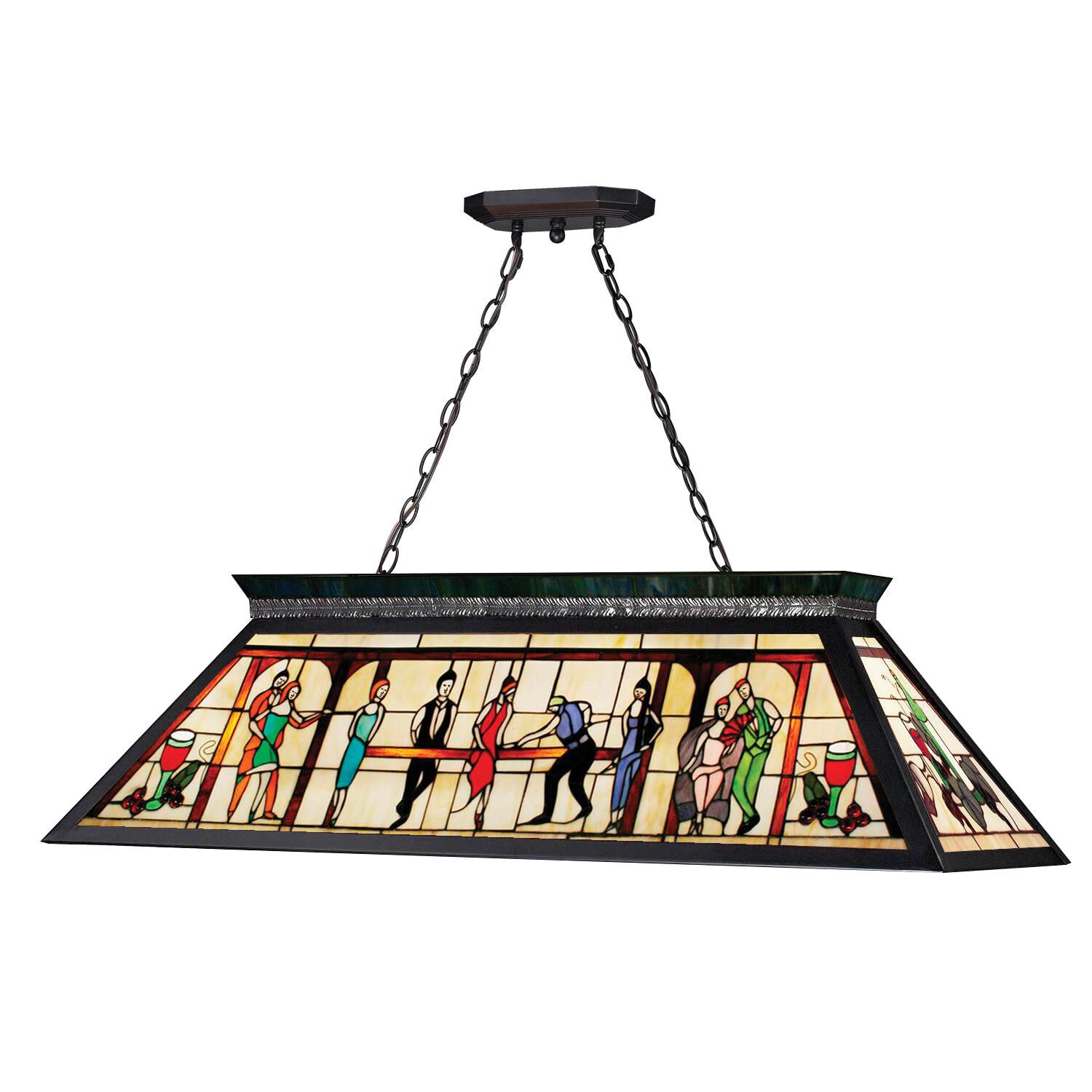 Tiffany Billiard 43 Inch Billiard Light by Z-Lite