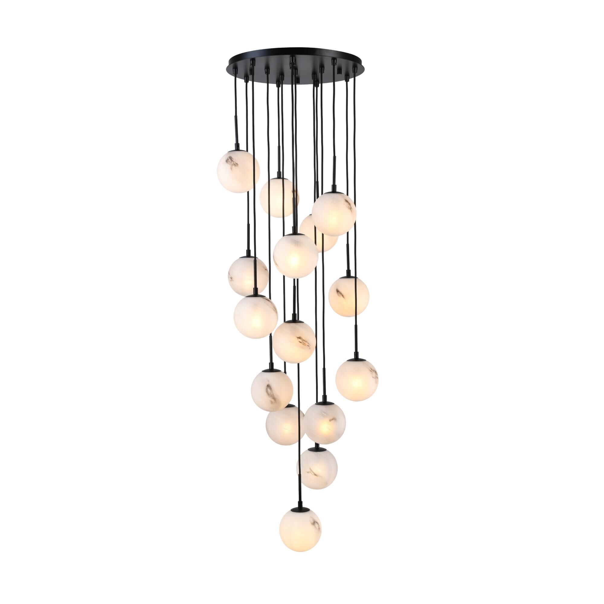 Nightfall 23 Inch Multi Light Pendant by Artcraft