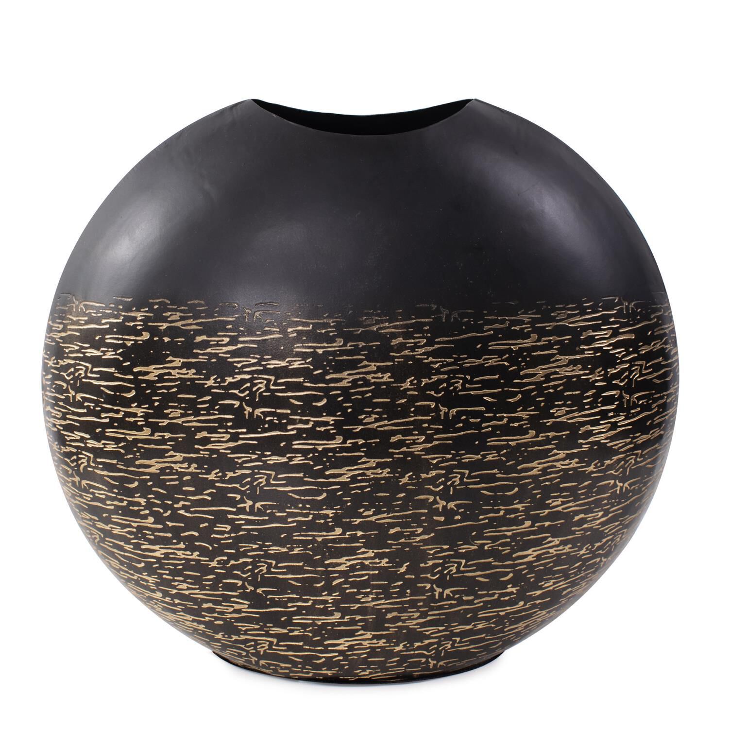 Shown in Textured, Black and Gold finish