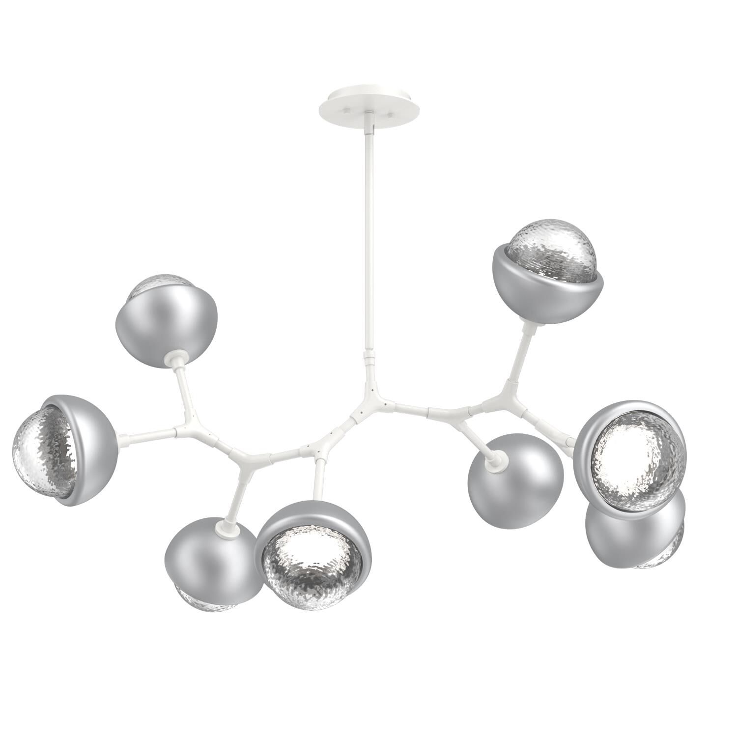 Levi Wilson Cabochon 38 Inch Linear Suspension Light by Hammerton Studio