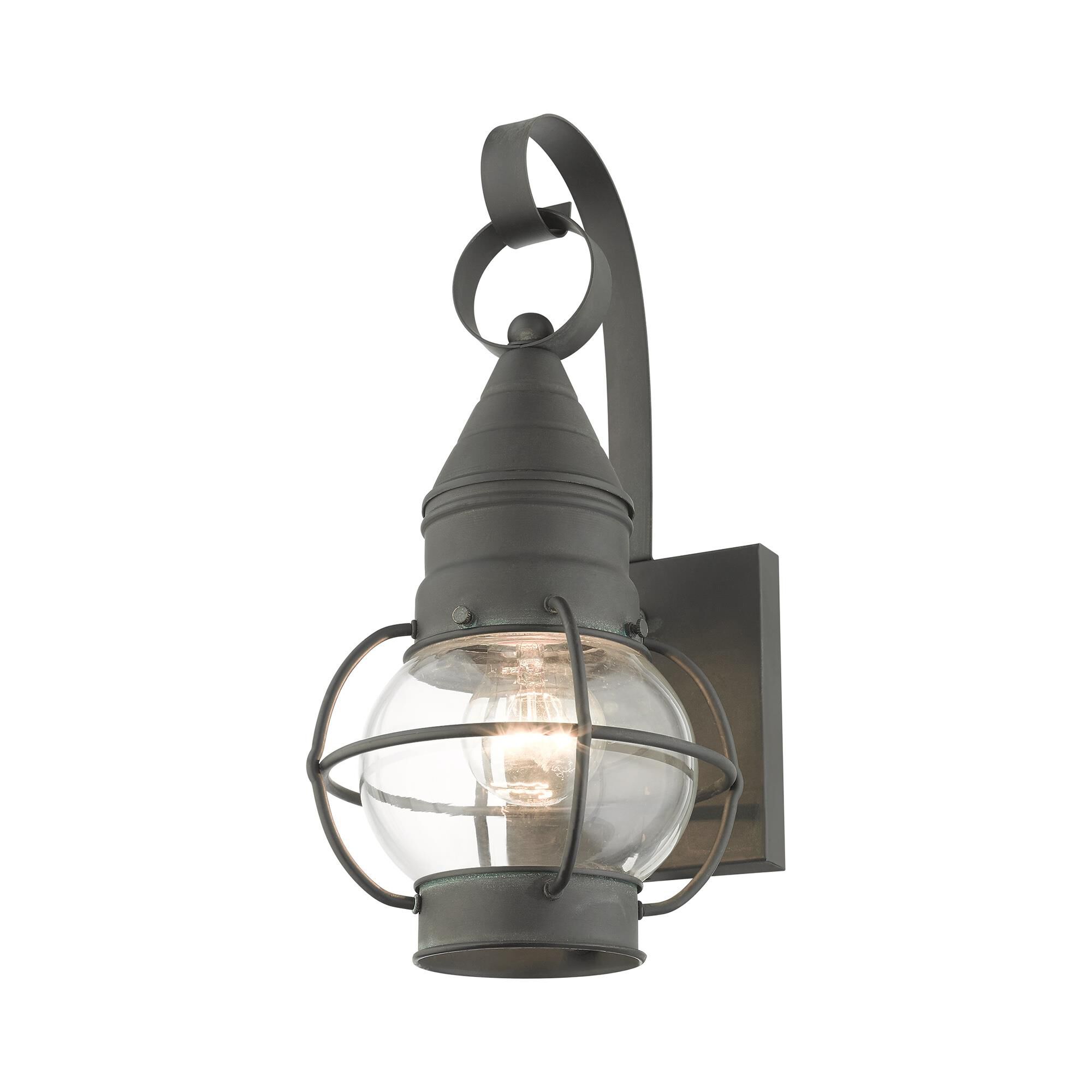 Livex Lighting Newburyport 13 Inch Tall Outdoor Wall Light