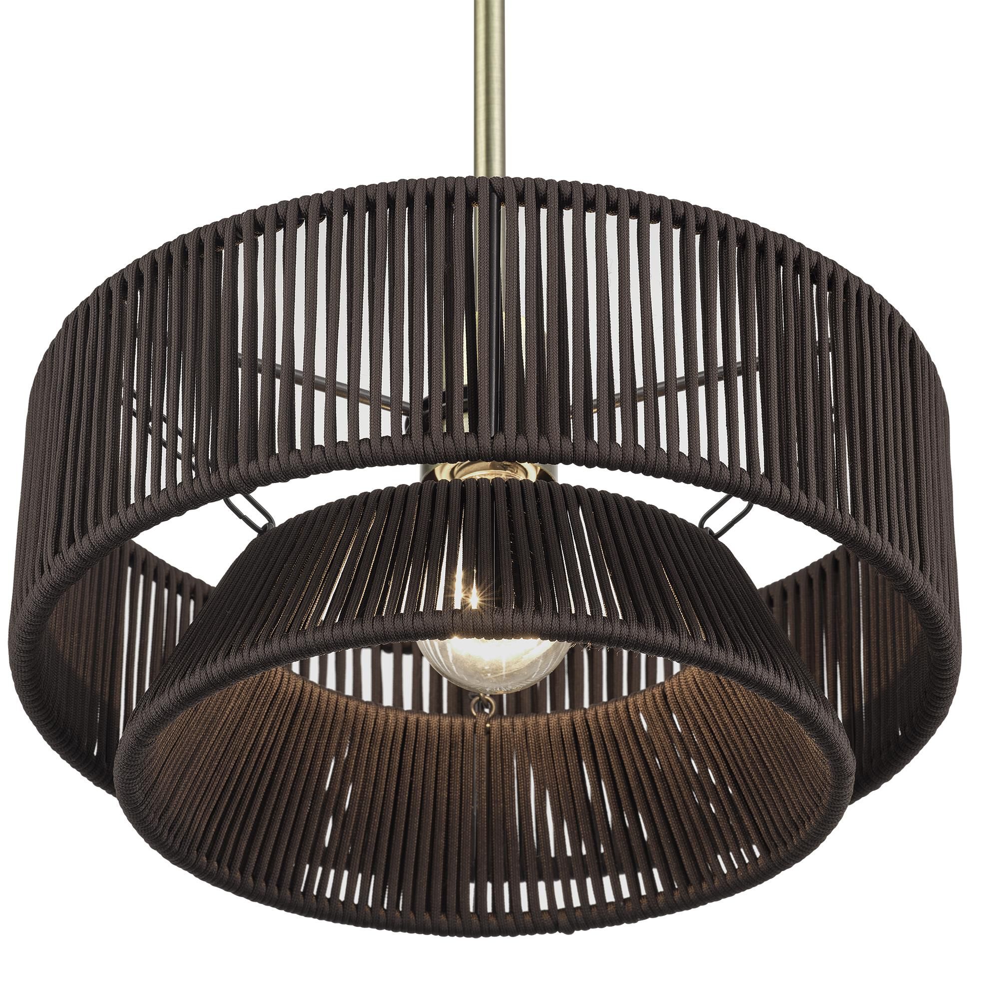 Florell 13 Inch Large Pendant by Livex Lighting