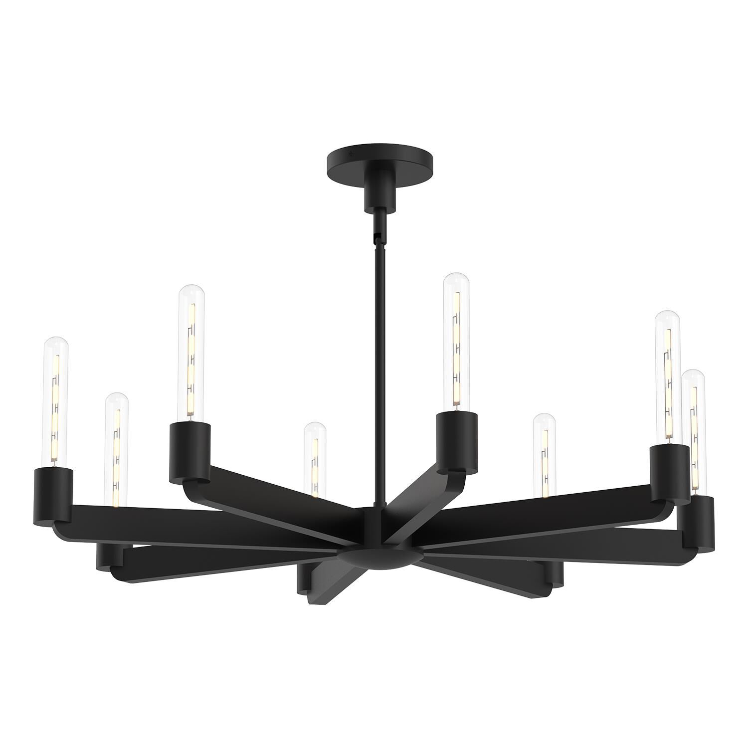Claire 32 Inch 8 Light Chandelier by Alora Mood