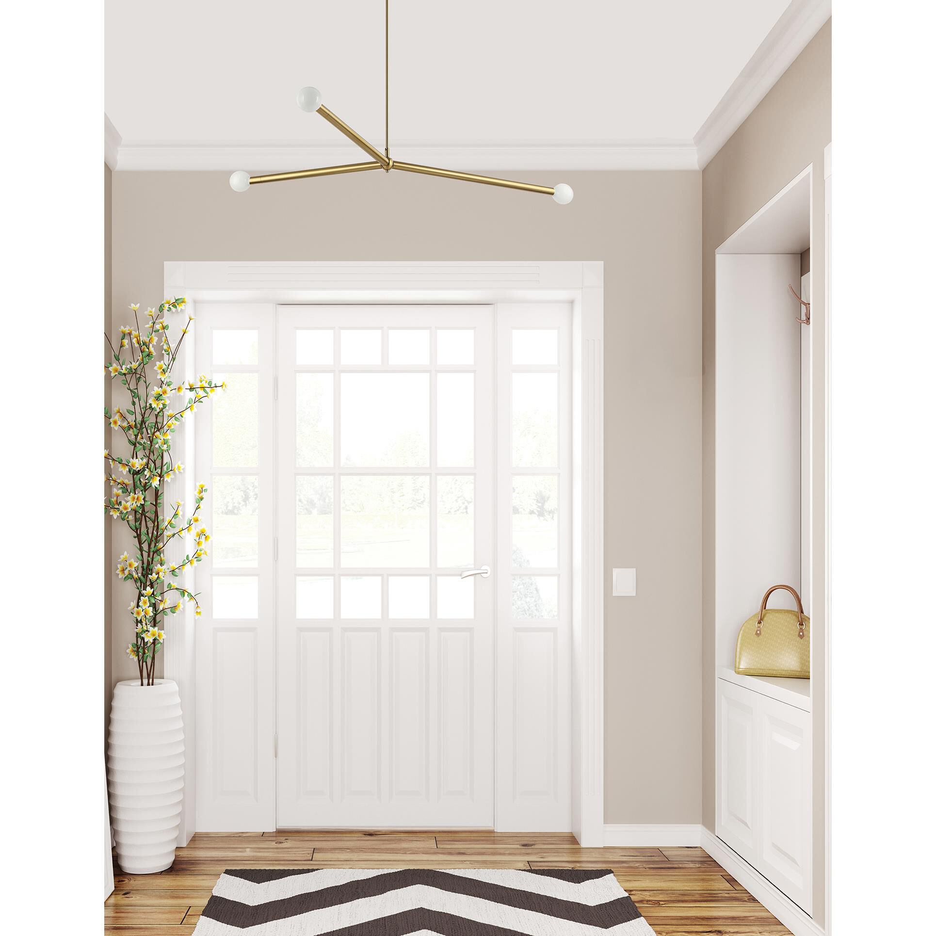 Cerberus 62 Inch Chandelier by Dainolite