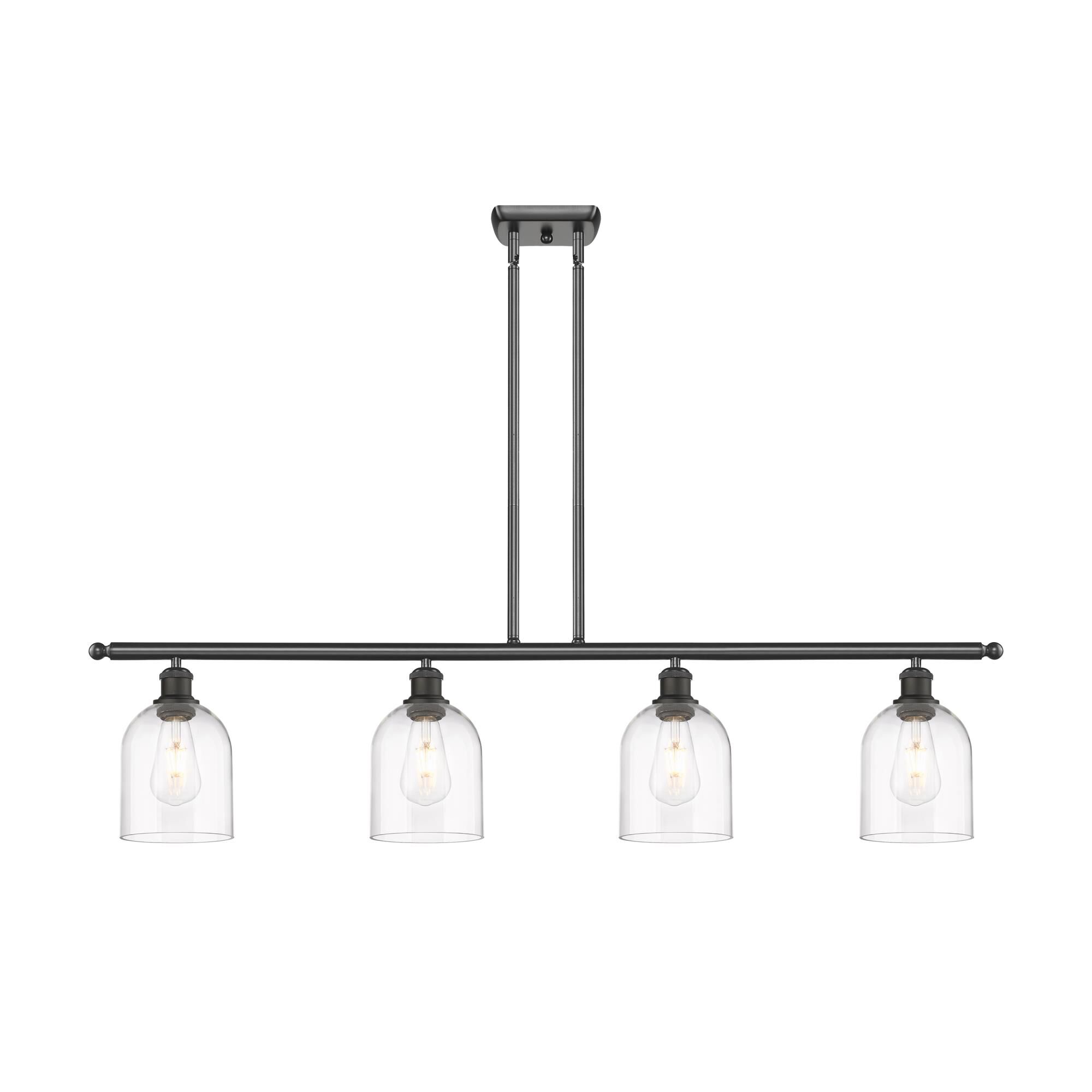 Shown in Oil Rubbed Bronze finish and Clear glass