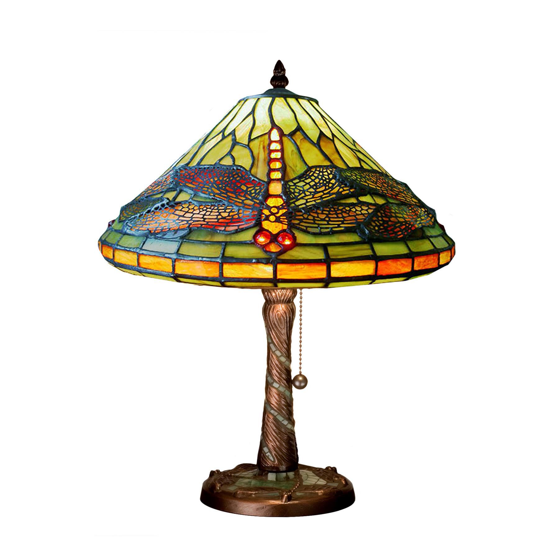 Tiffany Dragonfly 16 Inch Accent Lamp by Meyda Lighting