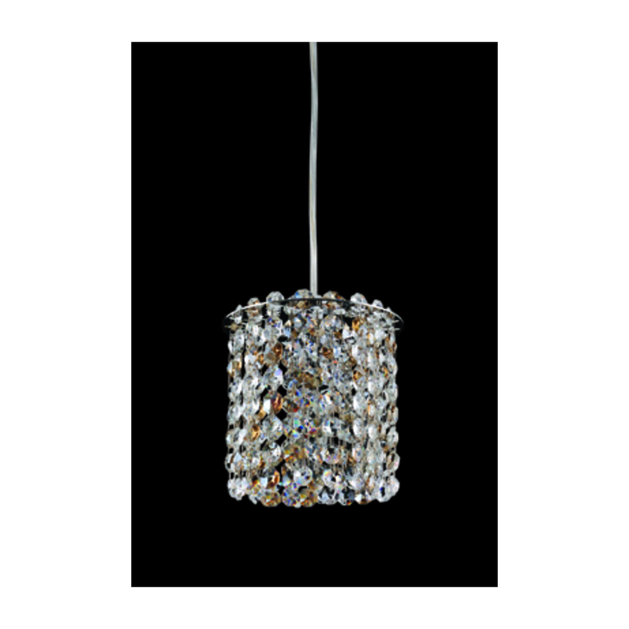 Shown in Chrome finish and Firenze Blue Violet crystal