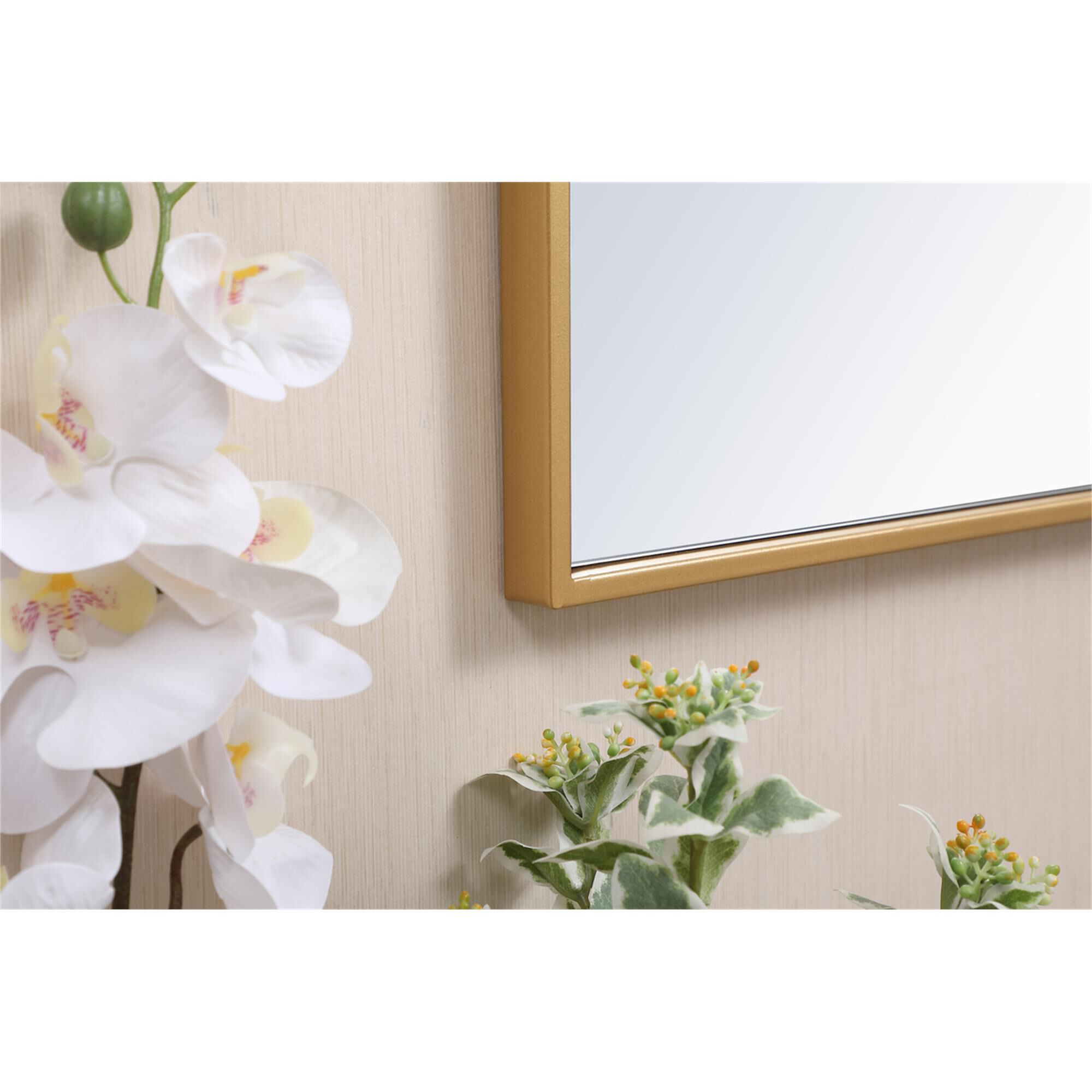 Shown in Silver finish and Clear Mirror Beveled glass