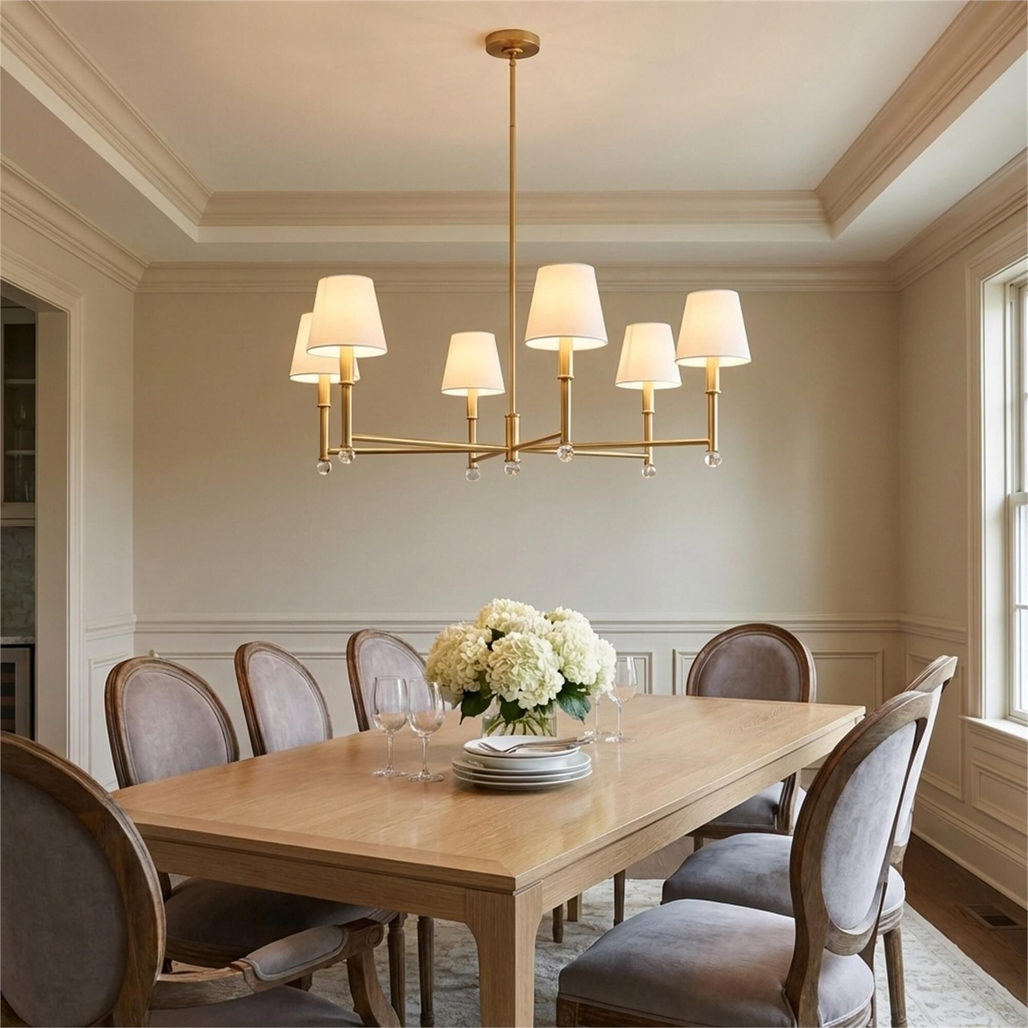 Alexa Hampton Greard Large Chandelier,