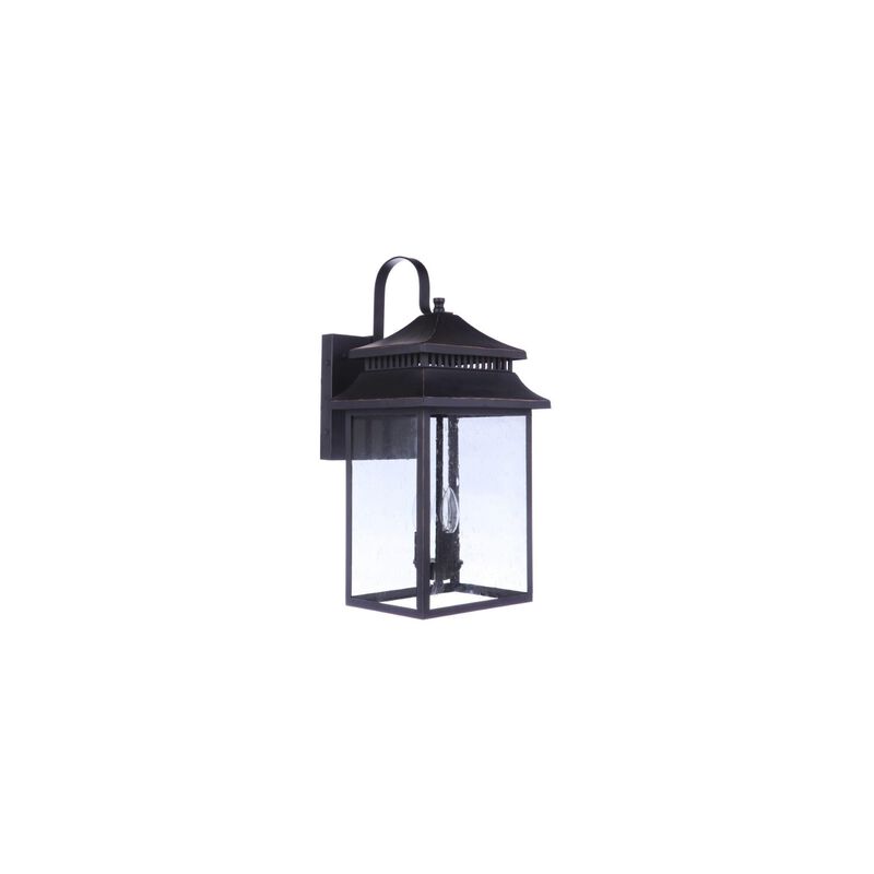 Craftmade Crossbend 23 Inch Tall Outdoor Wall Light