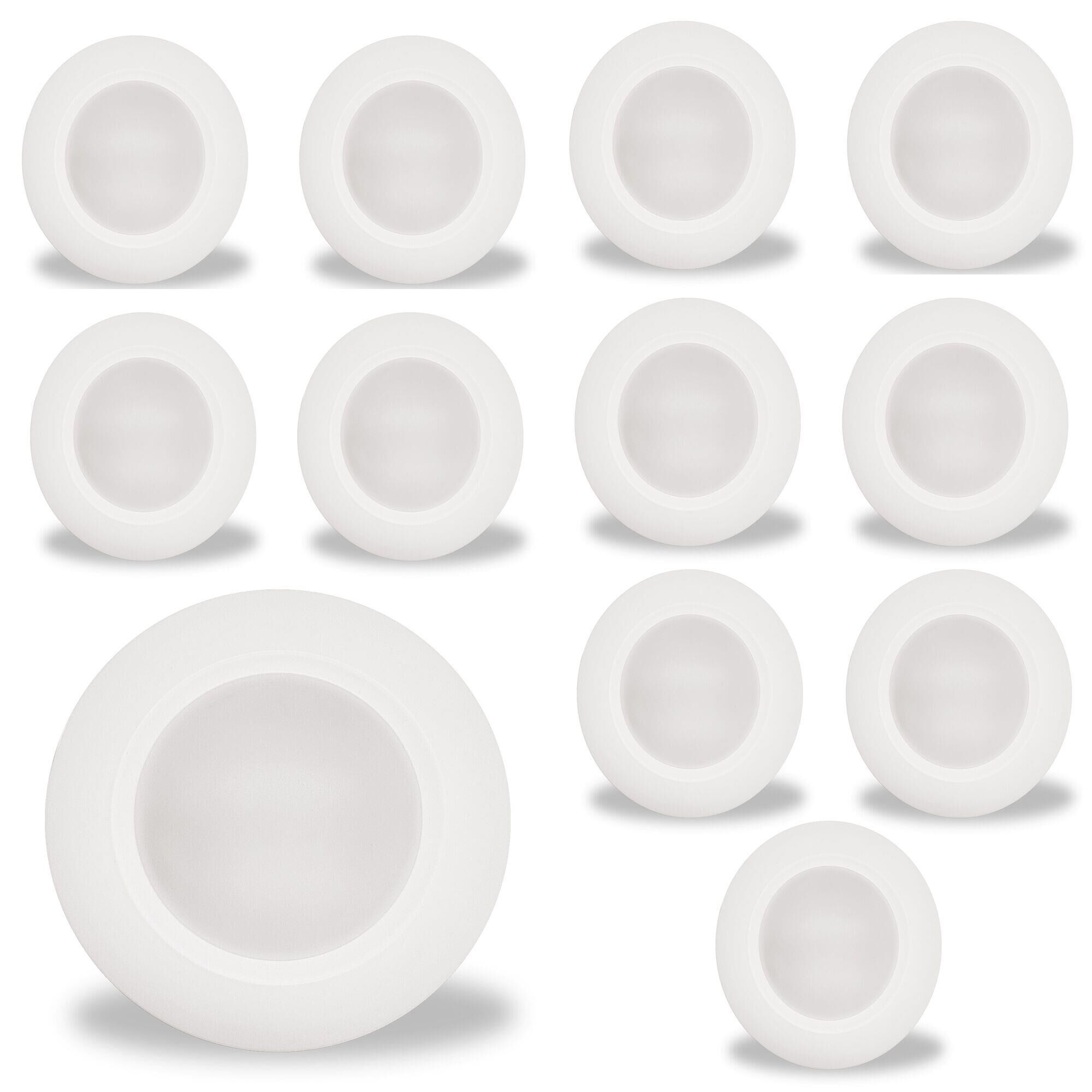 Shown in White finish