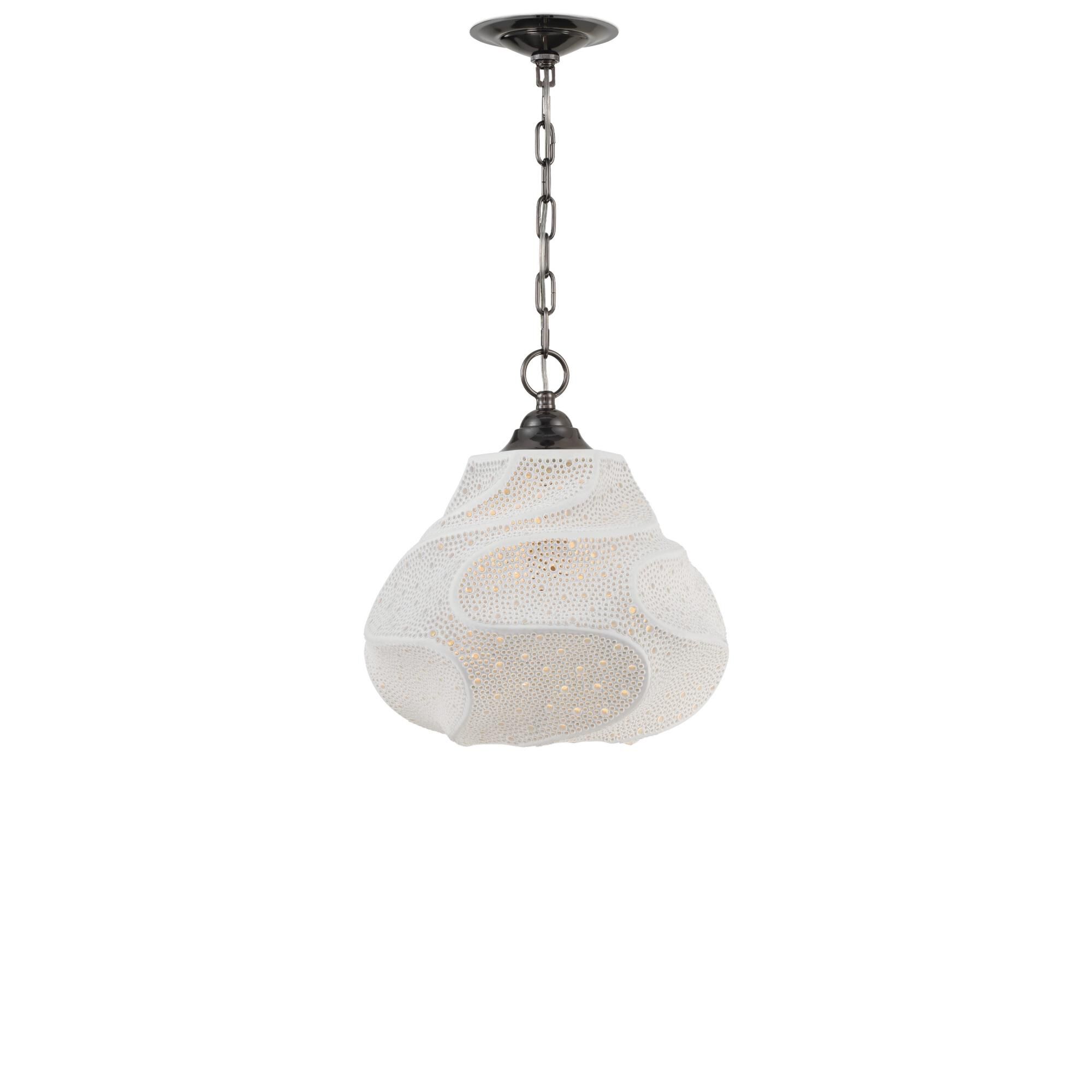 Wintershall 14 Inch Large Pendant by Currey and Company