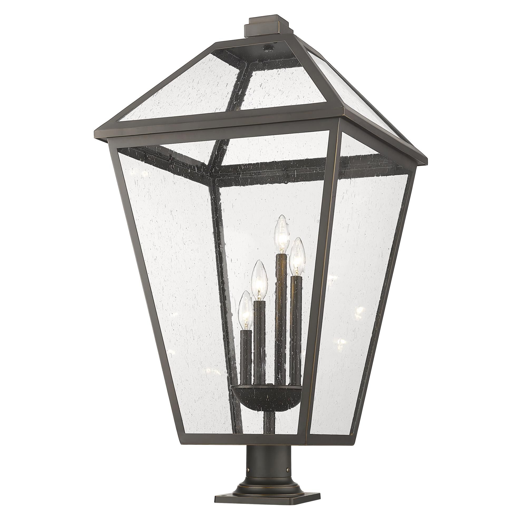 Talbot 36 Inch Tall 4 Light Outdoor Pier Lamp by Z-Lite