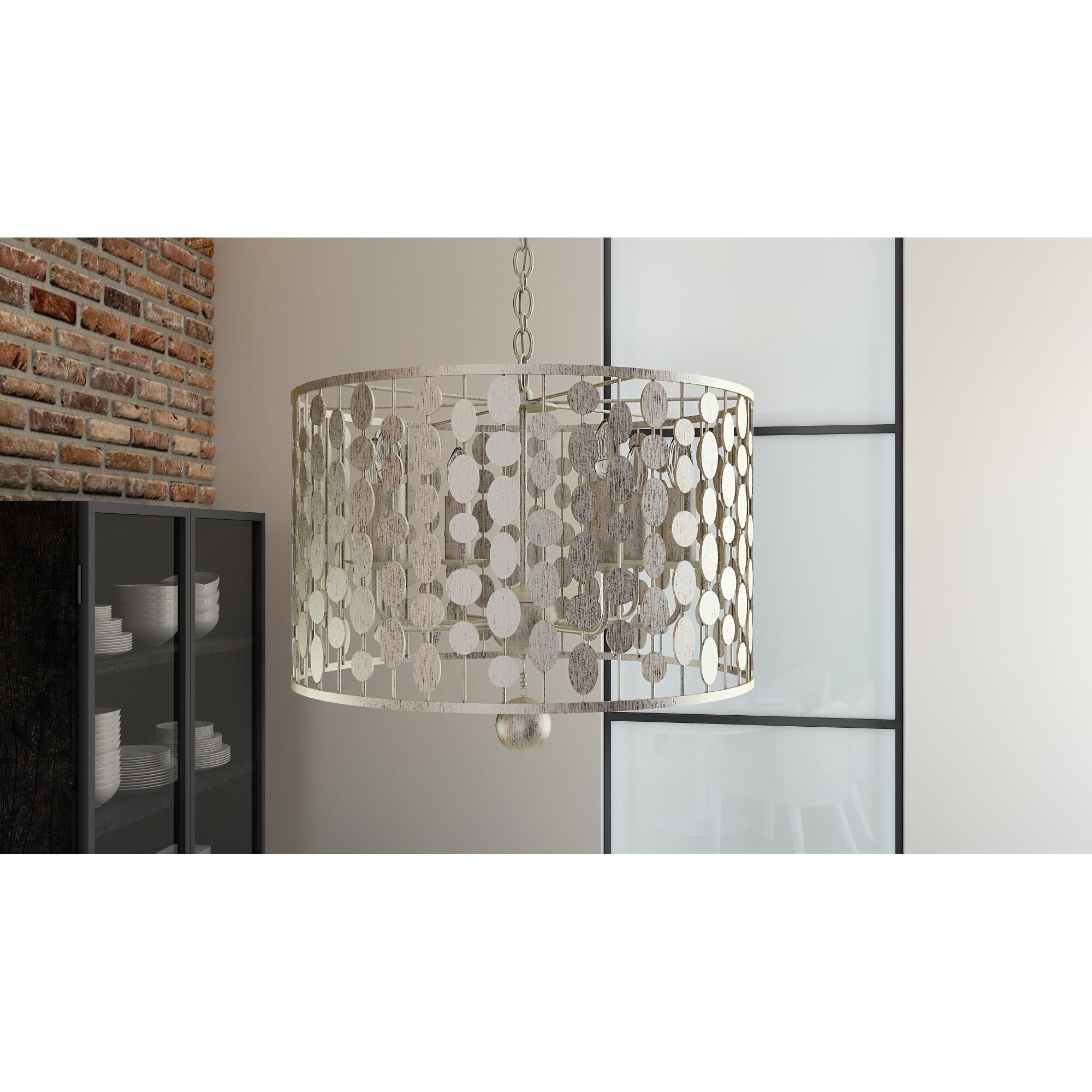 Layla 23 Inch Large Pendant by Crystorama