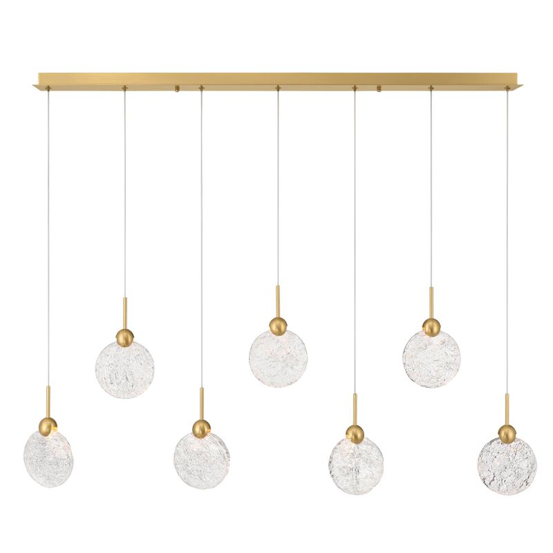 Briselle 47 Inch Linear Suspension Light by Metropolitan Lighting