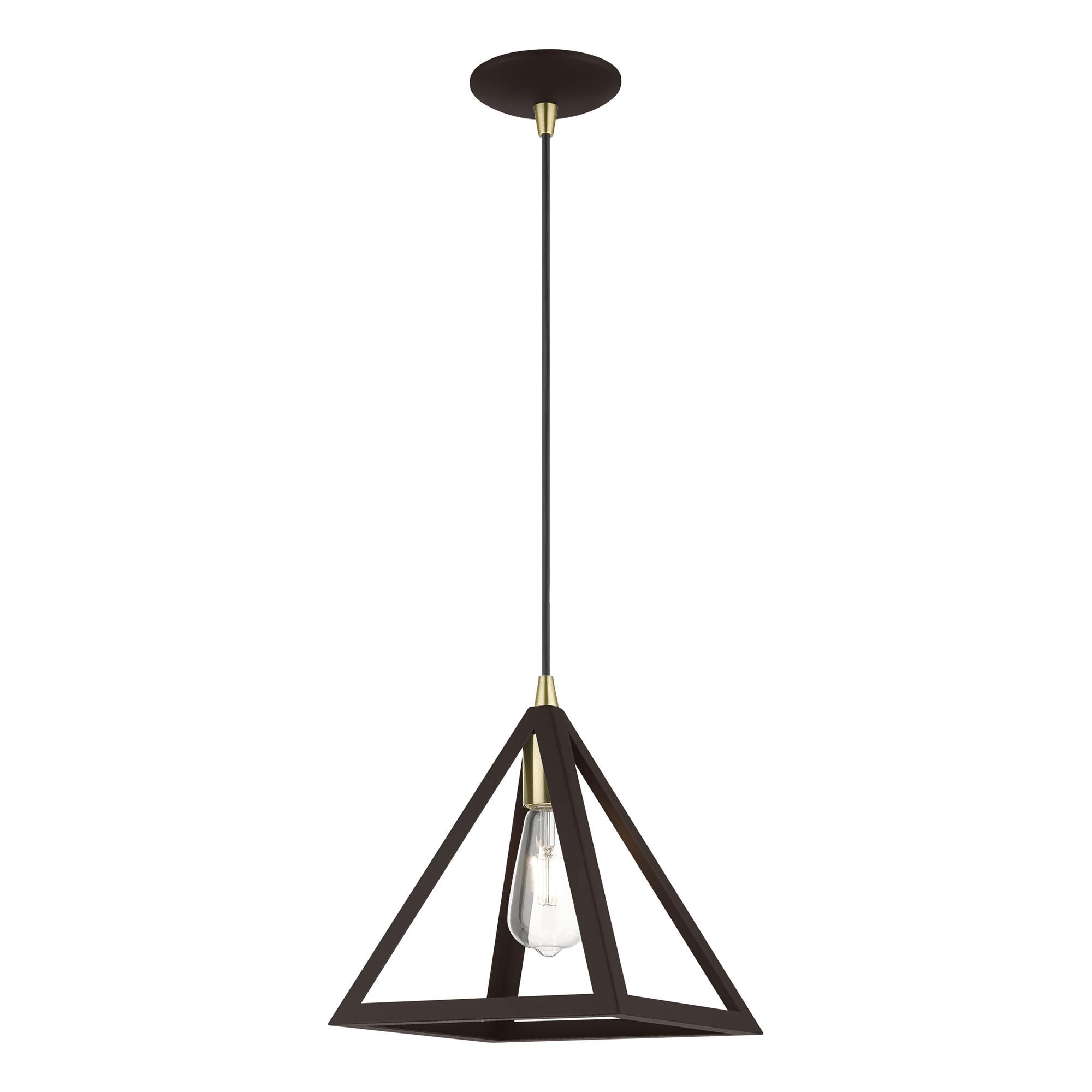 Livex Lighting Pinnacle 9 Inch Mini Pendant