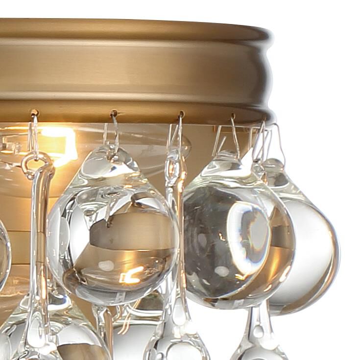 Calypso 23 Inch 6 Light Bath Vanity Light by Crystorama