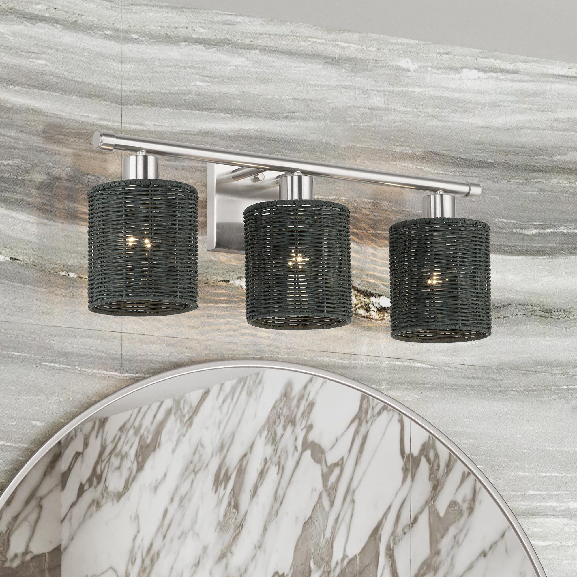 Weavington 24 Inch Bath Vanity Light by Livex Lighting