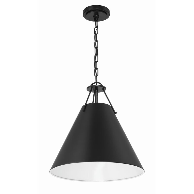 Xavier Small Pendant Light by Crystorama
