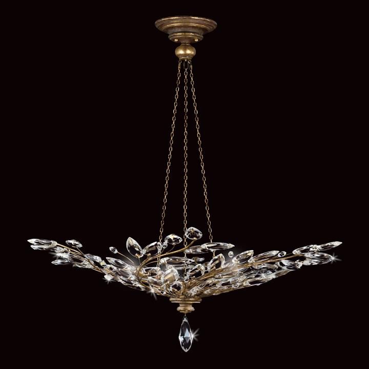 Crystal Laurel 47 Inch Large Pendant by Fine Art Handcrafted Lighting