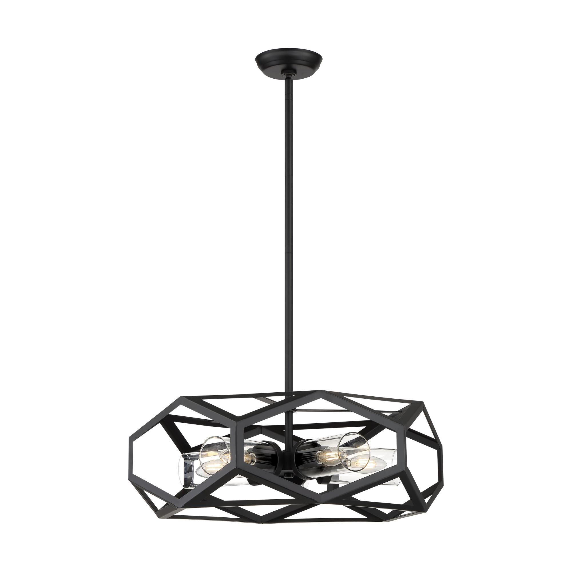 Zemi 24 Inch 5 Light Chandelier by Nuvo Lighting
