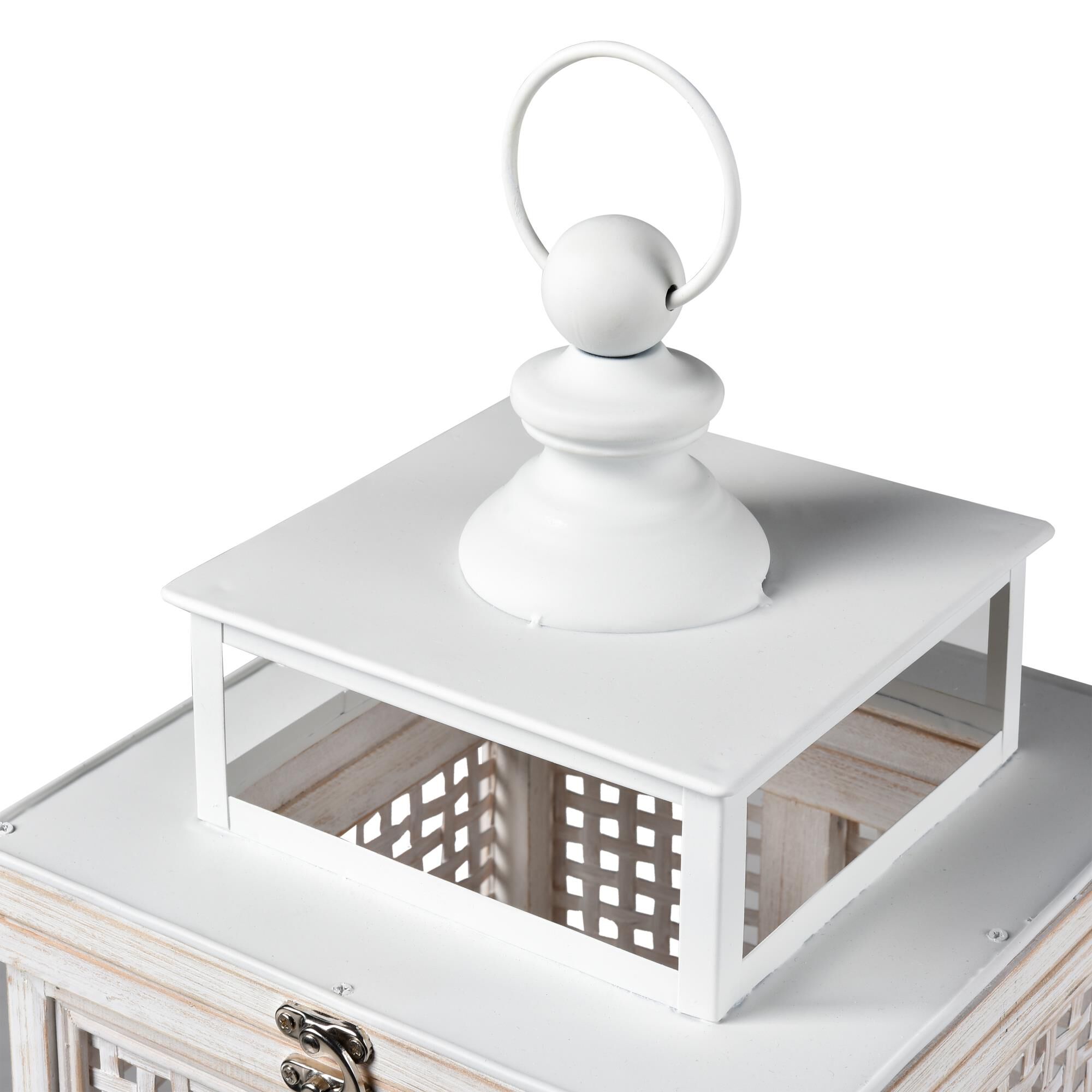 Shown in Weathered White finish