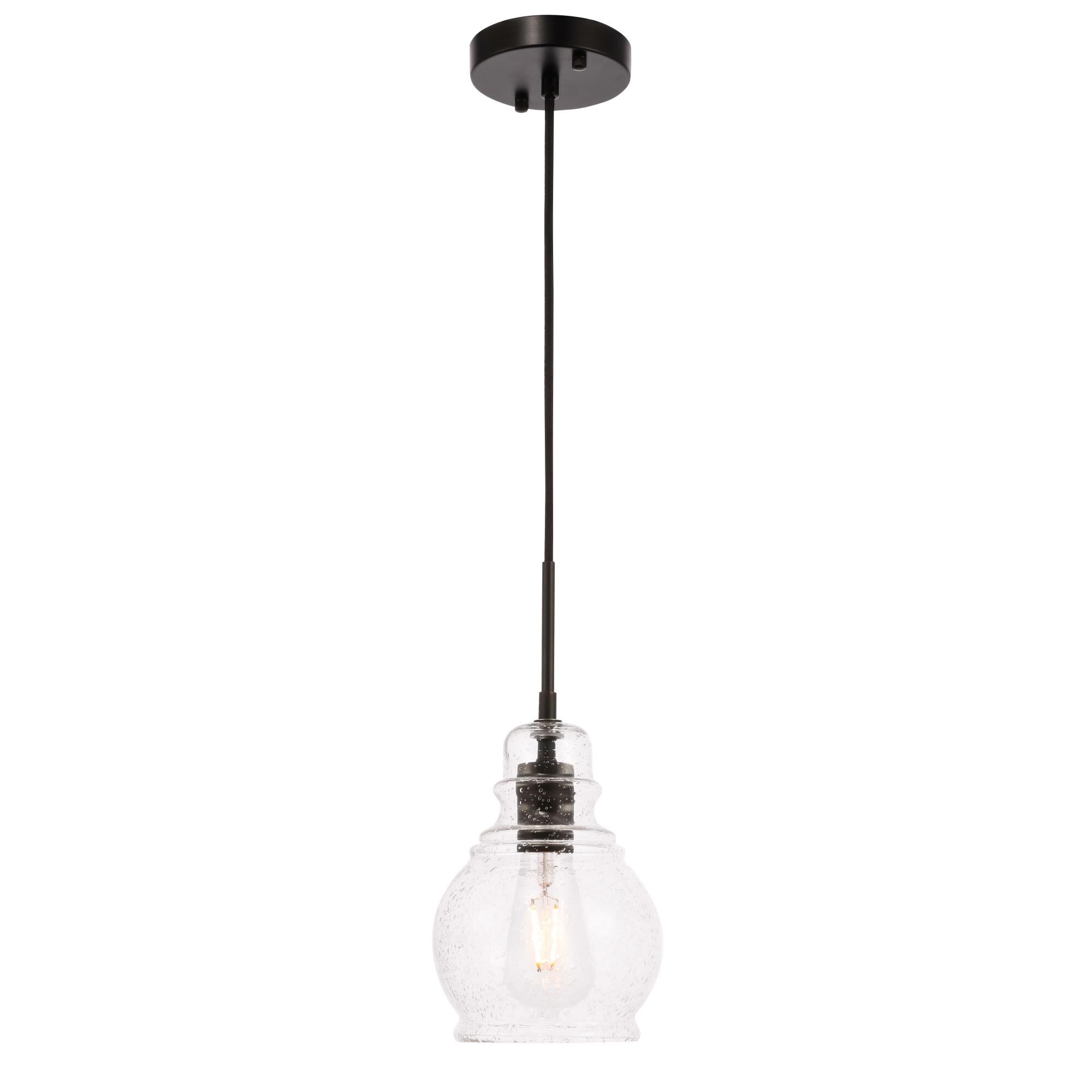 Pierce 6 Inch Mini Pendant by Elegant Lighting