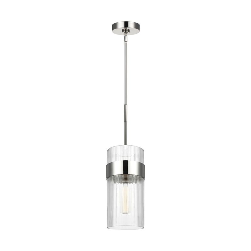 Chapman & Myers Geneva 14 Inch Mini Pendant by Visual Comfort Studio