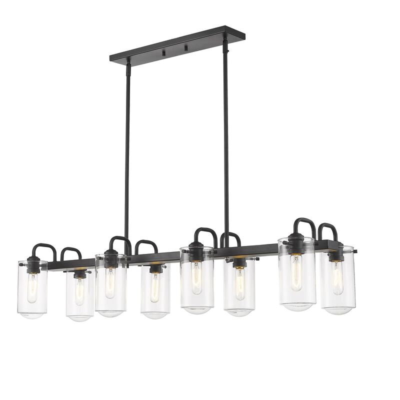 Delaney 44 Inch 8 Light Linear Suspension Light by Z-Lite