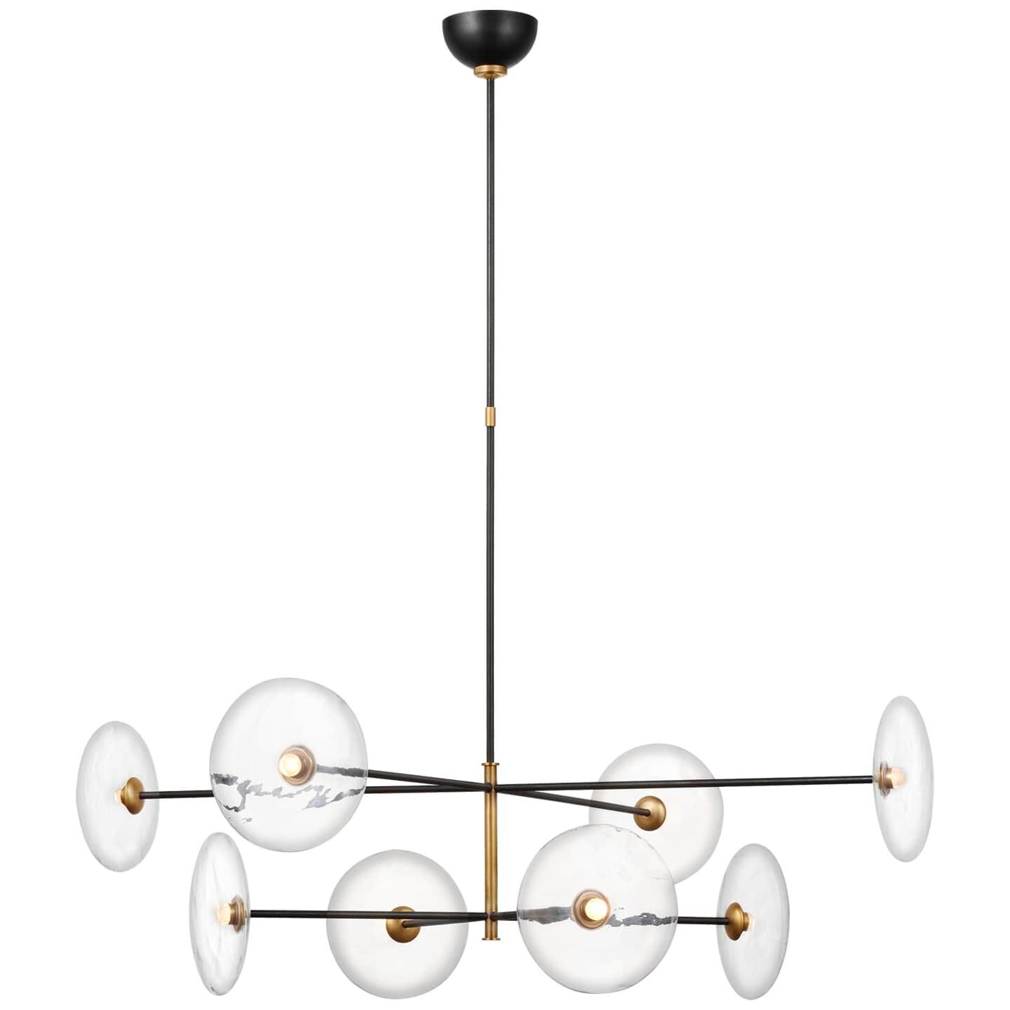 Visual Comfort Signature Collection Ian K. Fowler Calvino 42 Inch LED Chandelier