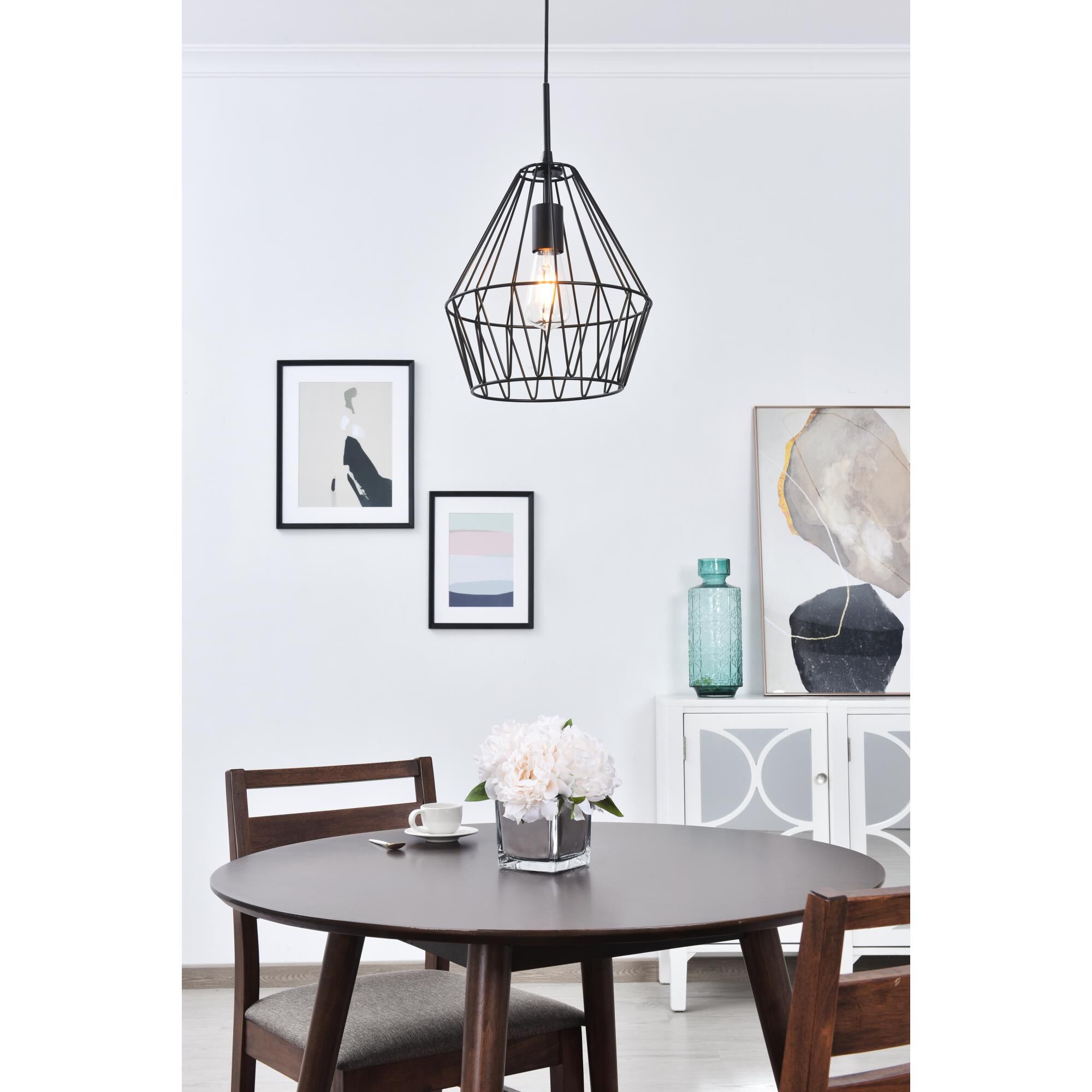 Candor 11 Inch Mini Pendant by Elegant Lighting