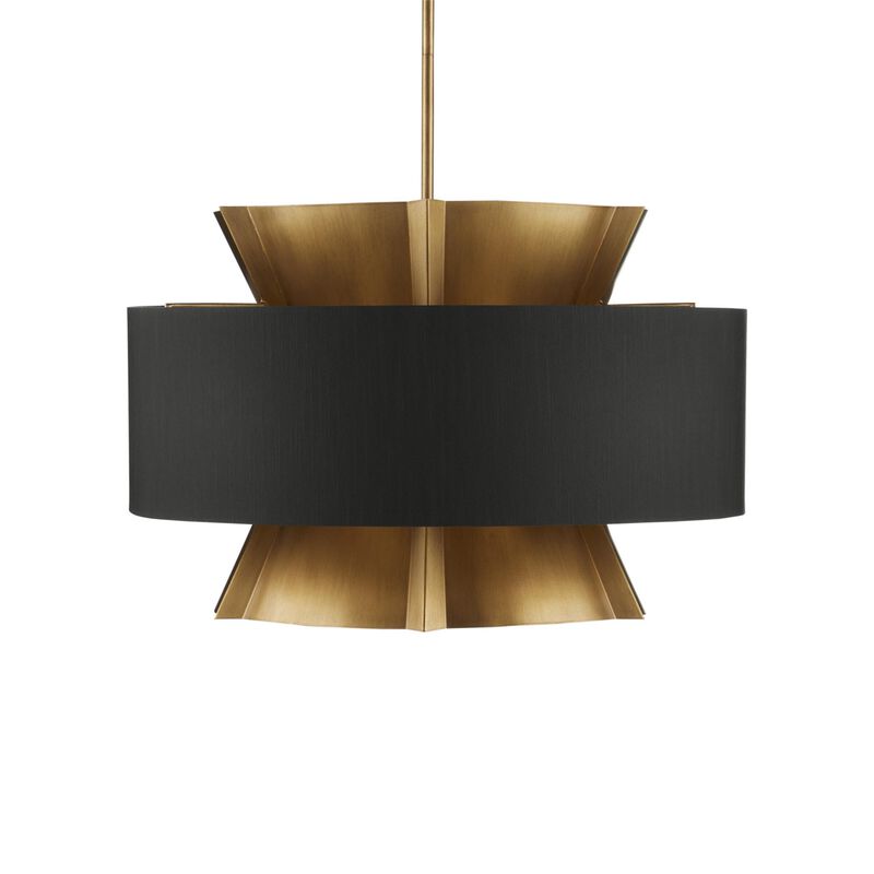 Oxenwood 24 Inch 6 Light Chandelier by Currey and Company