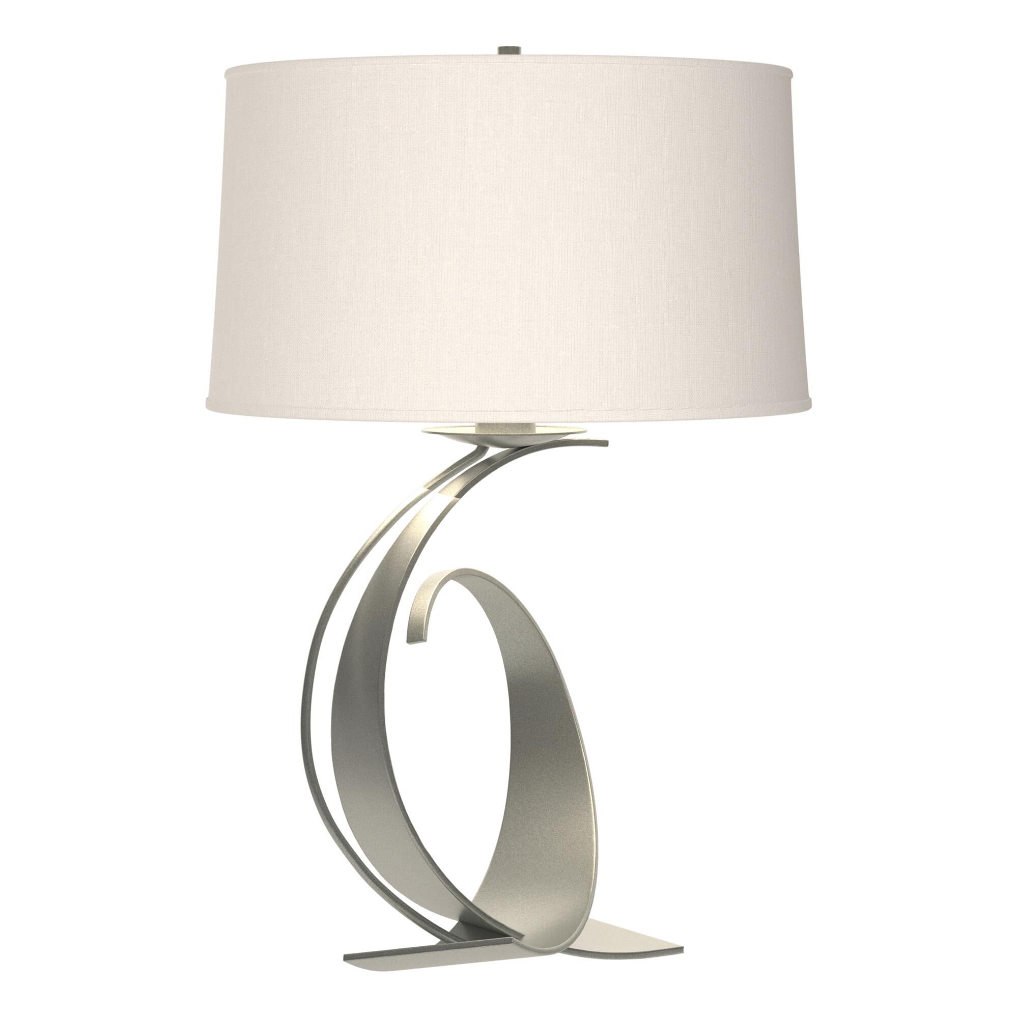 Shown in Vintage Platinum finish and Natural Anna shade