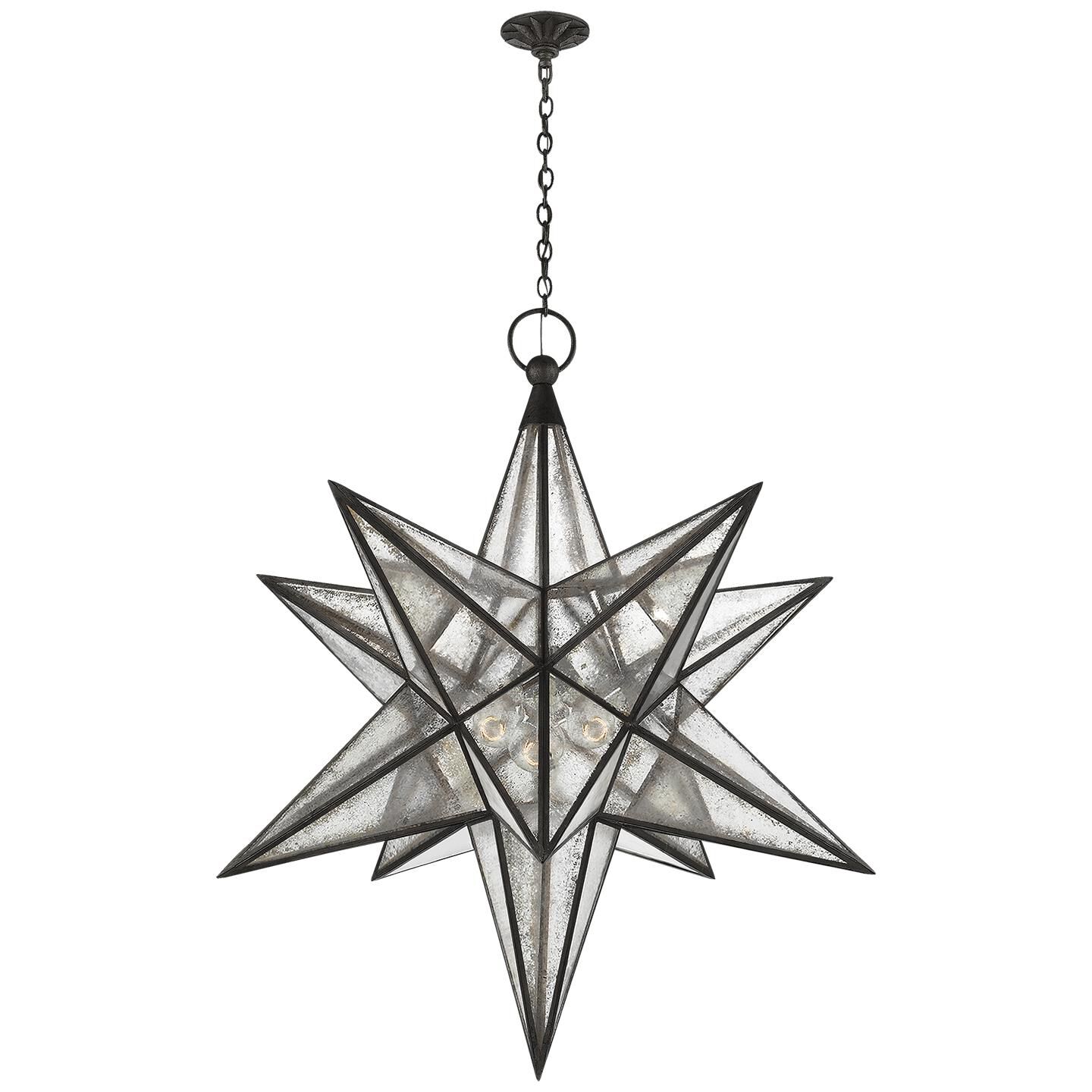 Chapman & Myers Moravian Star 48 Inch Large Pendant by Visual Comfort Signature Collection