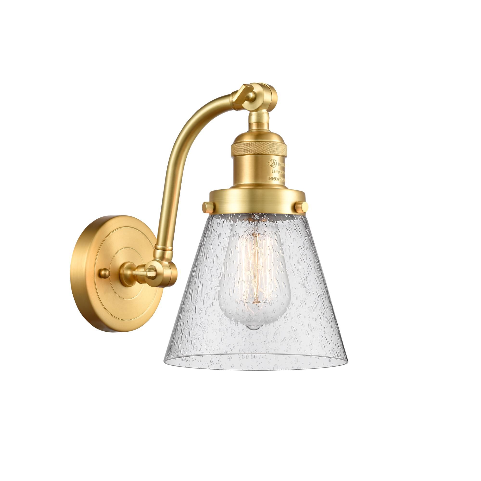 Bruno Marashlian Small Cone 11 Inch Wall Sconce by Innovations Lighting