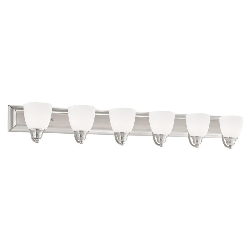 Springfield 48 Inch 6 Light Bath Vanity Light by Livex Lighting