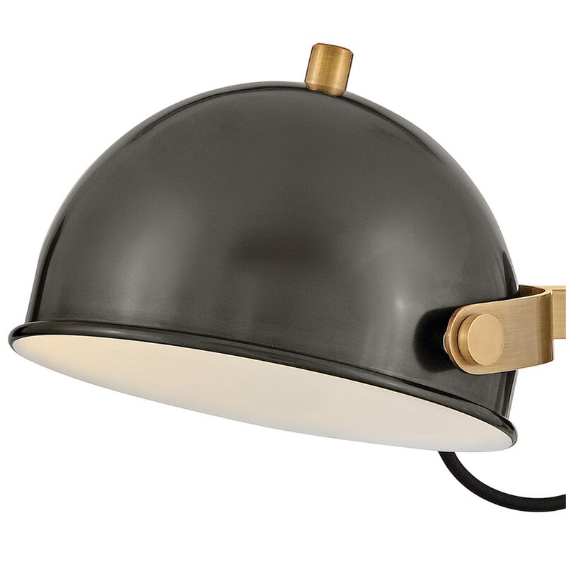 Spence Medium Wall Swing Lamp by Hinkley