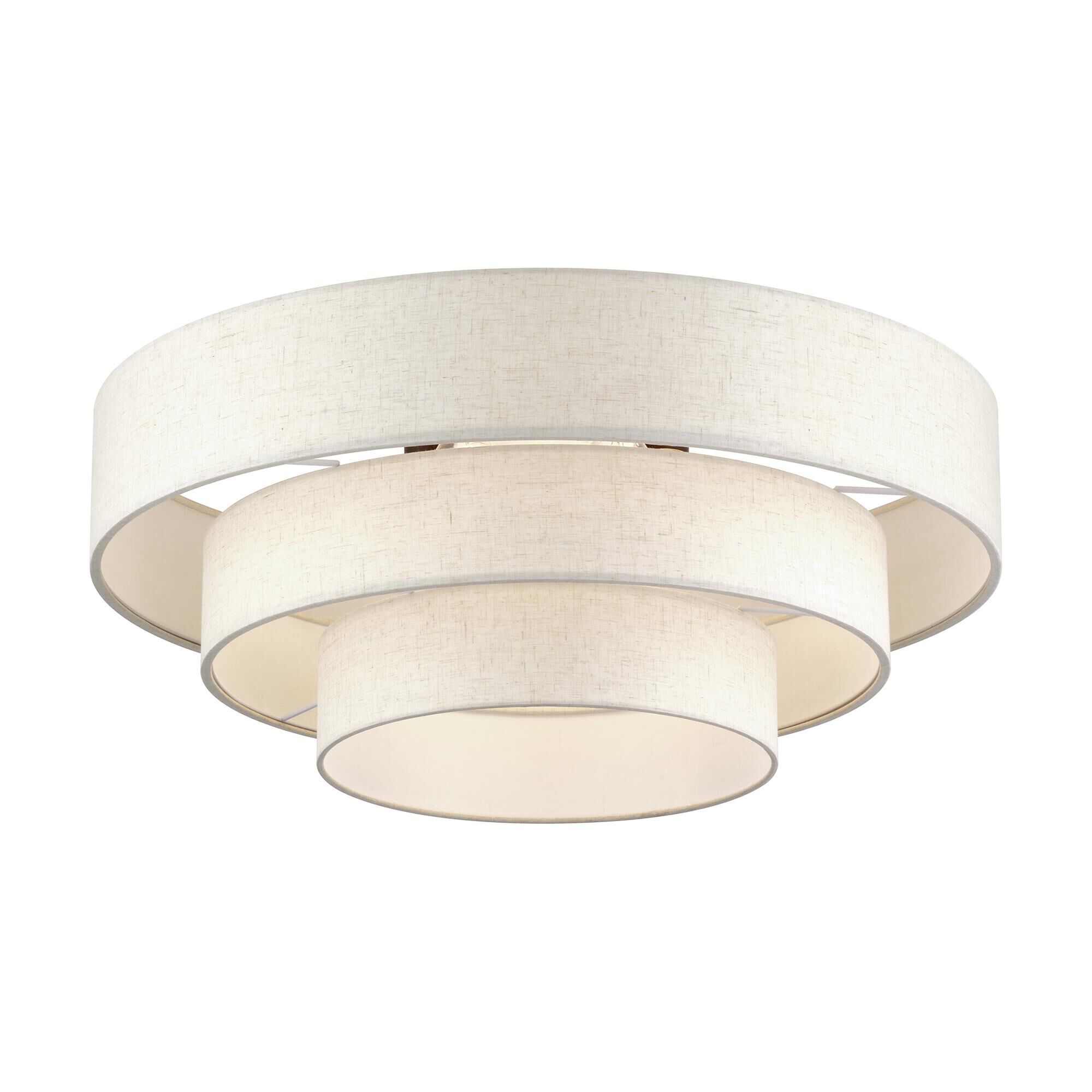 Manorwood 28 Inch Semi Flush Mount by Livex Lighting