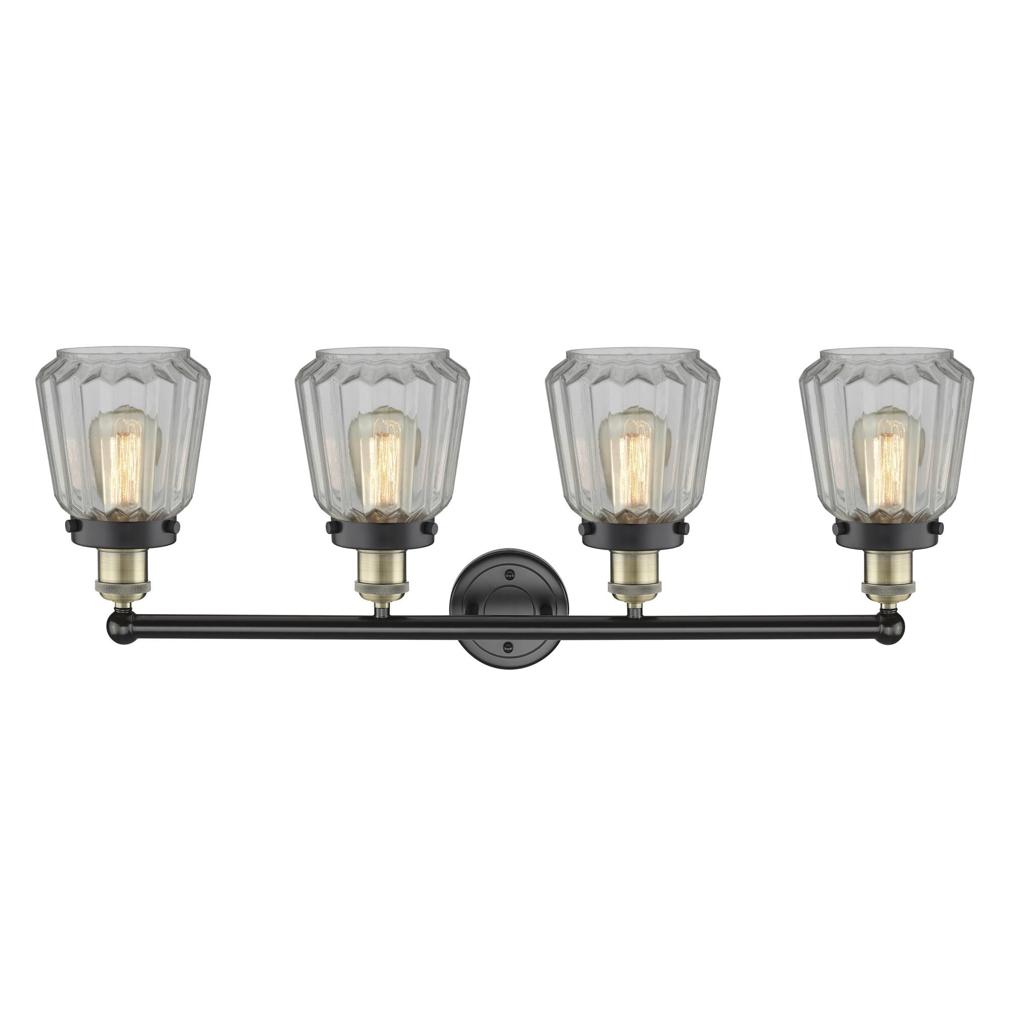 Bruno Marashlian Chatham 33 Inch 4 Light Bath Vanity Light by Innovations Lighting