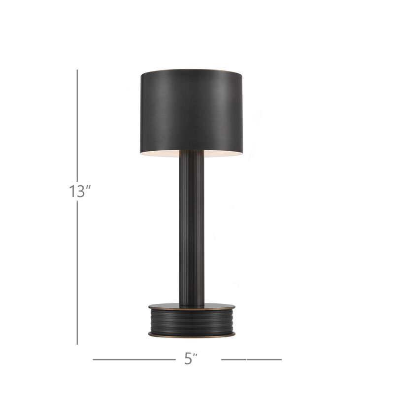Traverse 13 Inch Accent Lamp by Currey & Company
