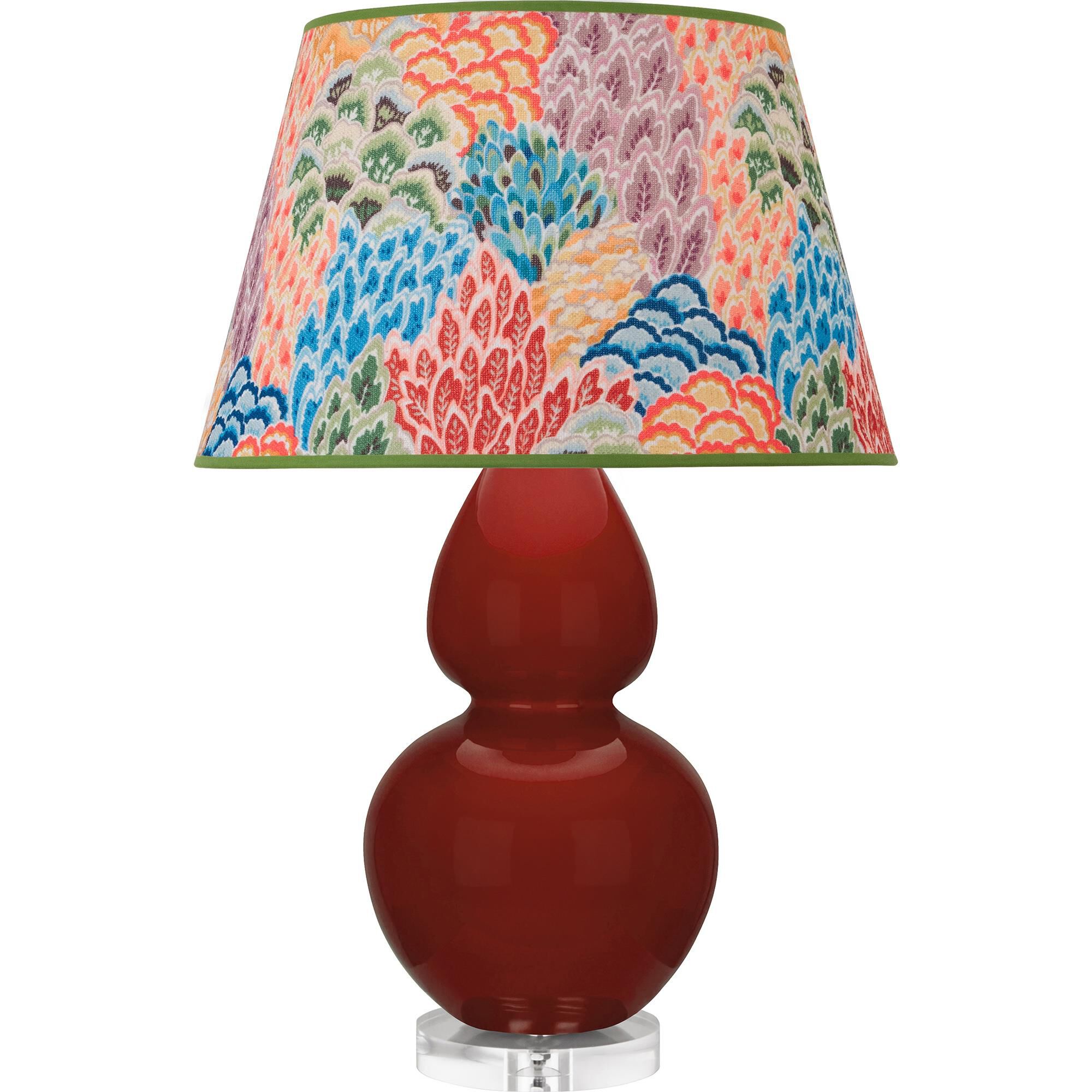 Double Gourd 31 Inch Table Lamp by Robert Abbey