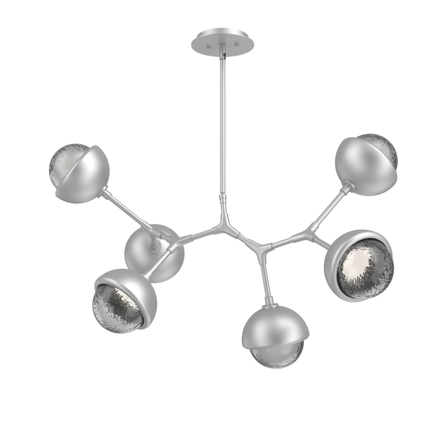 Levi Wilson Cabochon 31 Inch Linear Suspension Light by Hammerton Studio