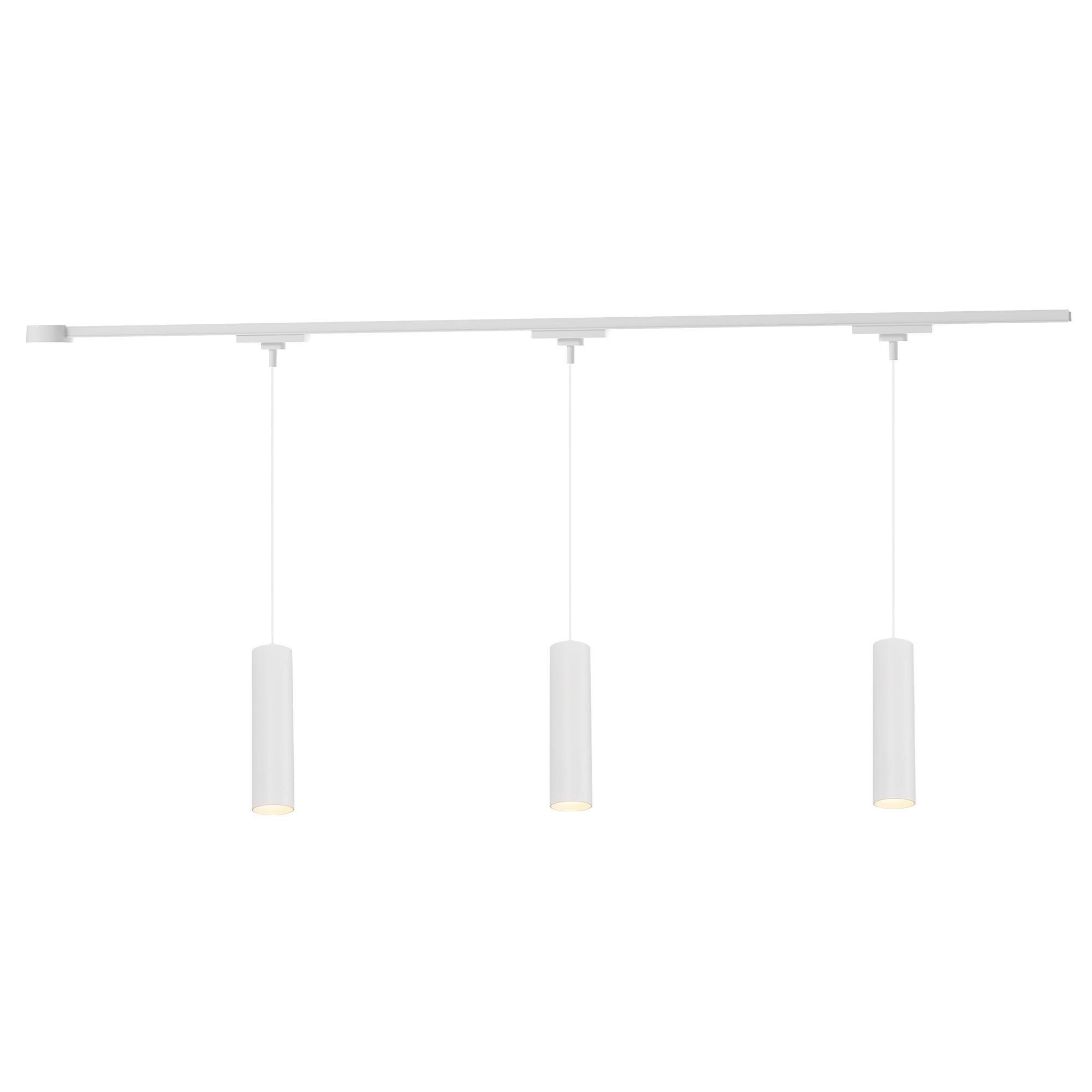 Shown in White finish and Clear Acrylic Lens glass