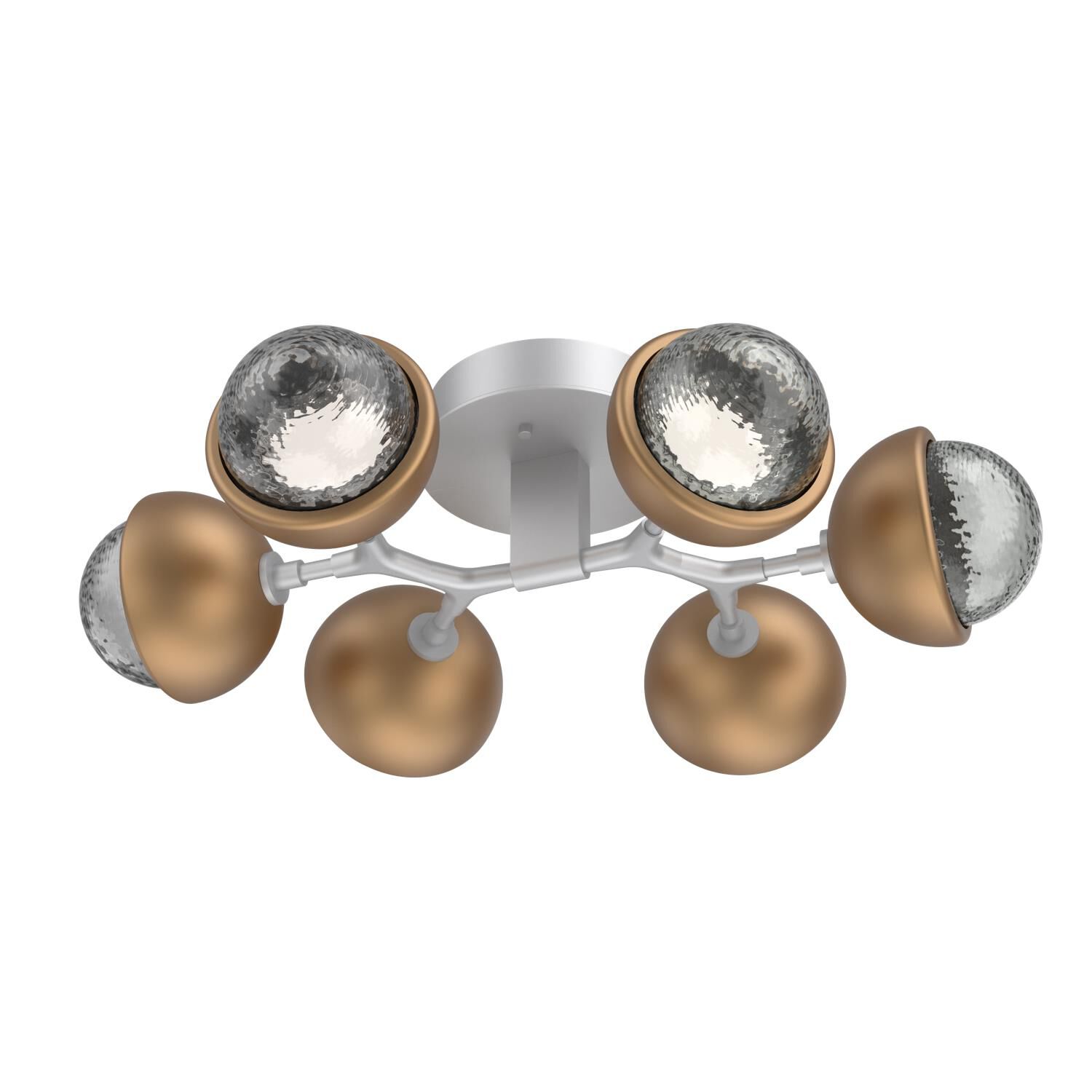 Levi Wilson Cabochon 27 Inch Flush Mount by Hammerton Studio