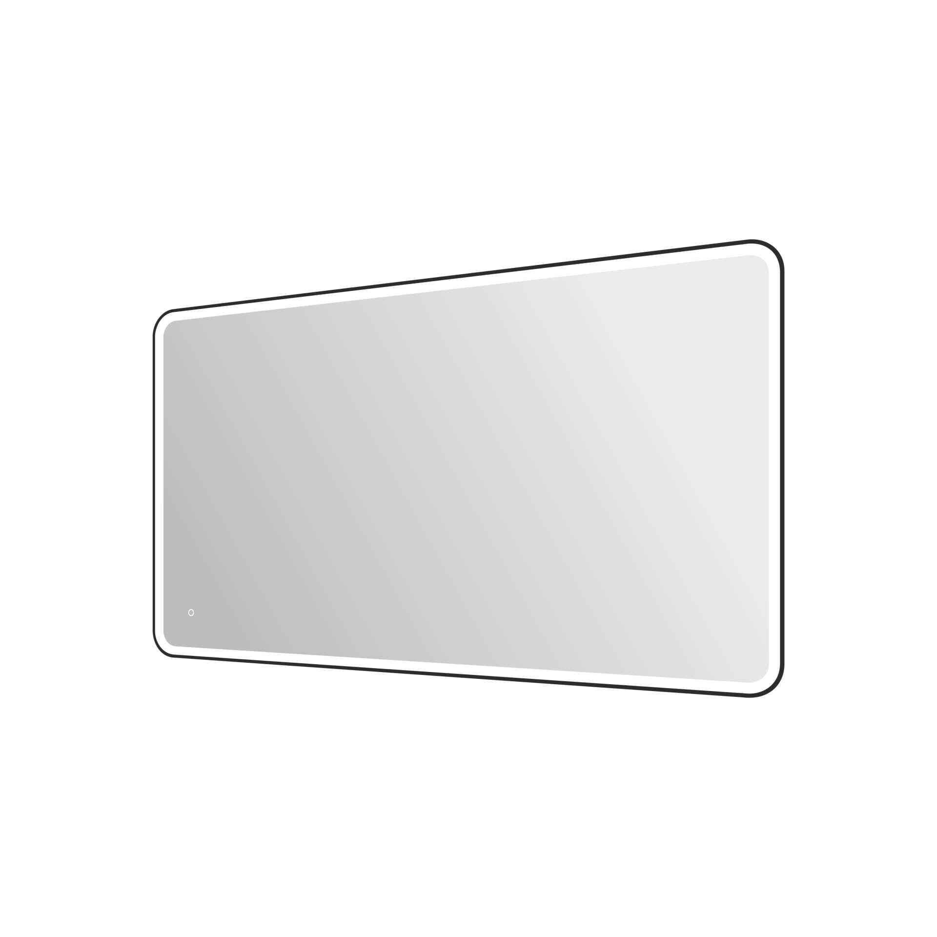 Harmoni 72 Inch Round LED Lighted Mirror by Elegant Decor