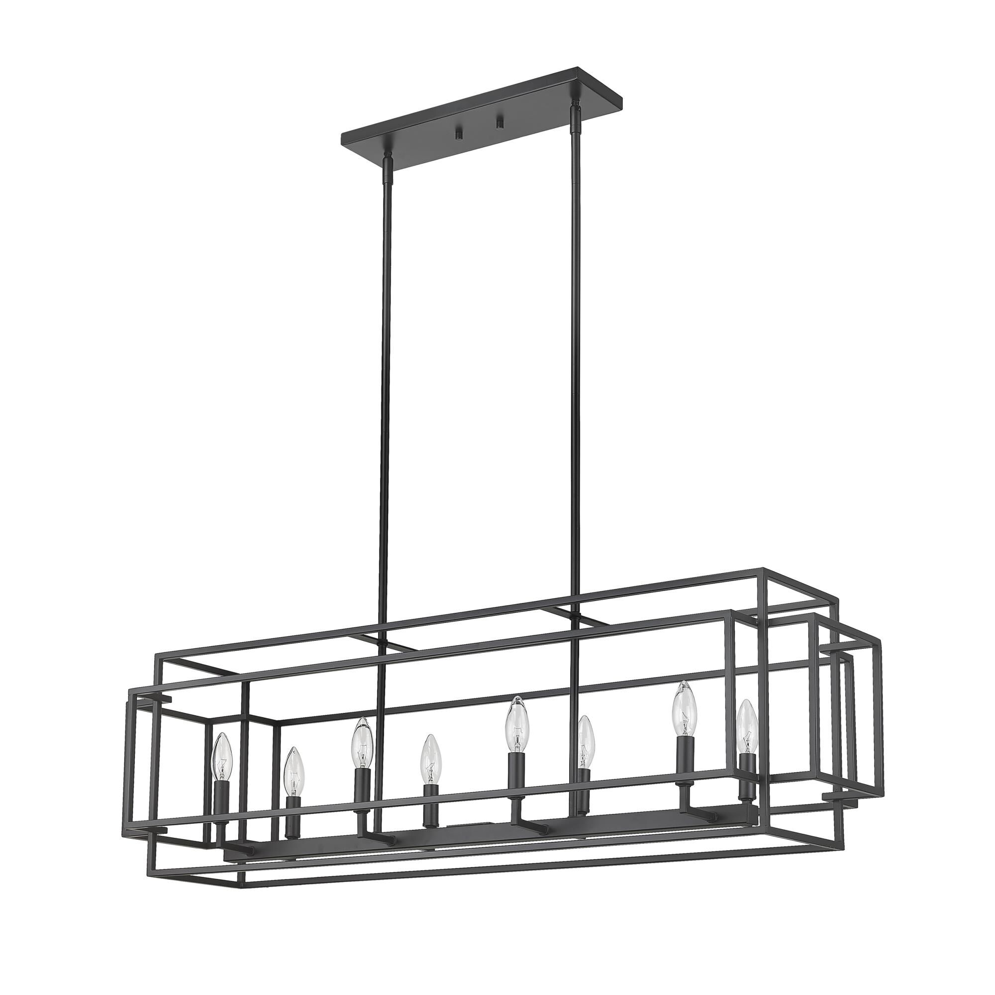 Titania 44 Inch 8 Light Linear Suspension Light by Z-Lite