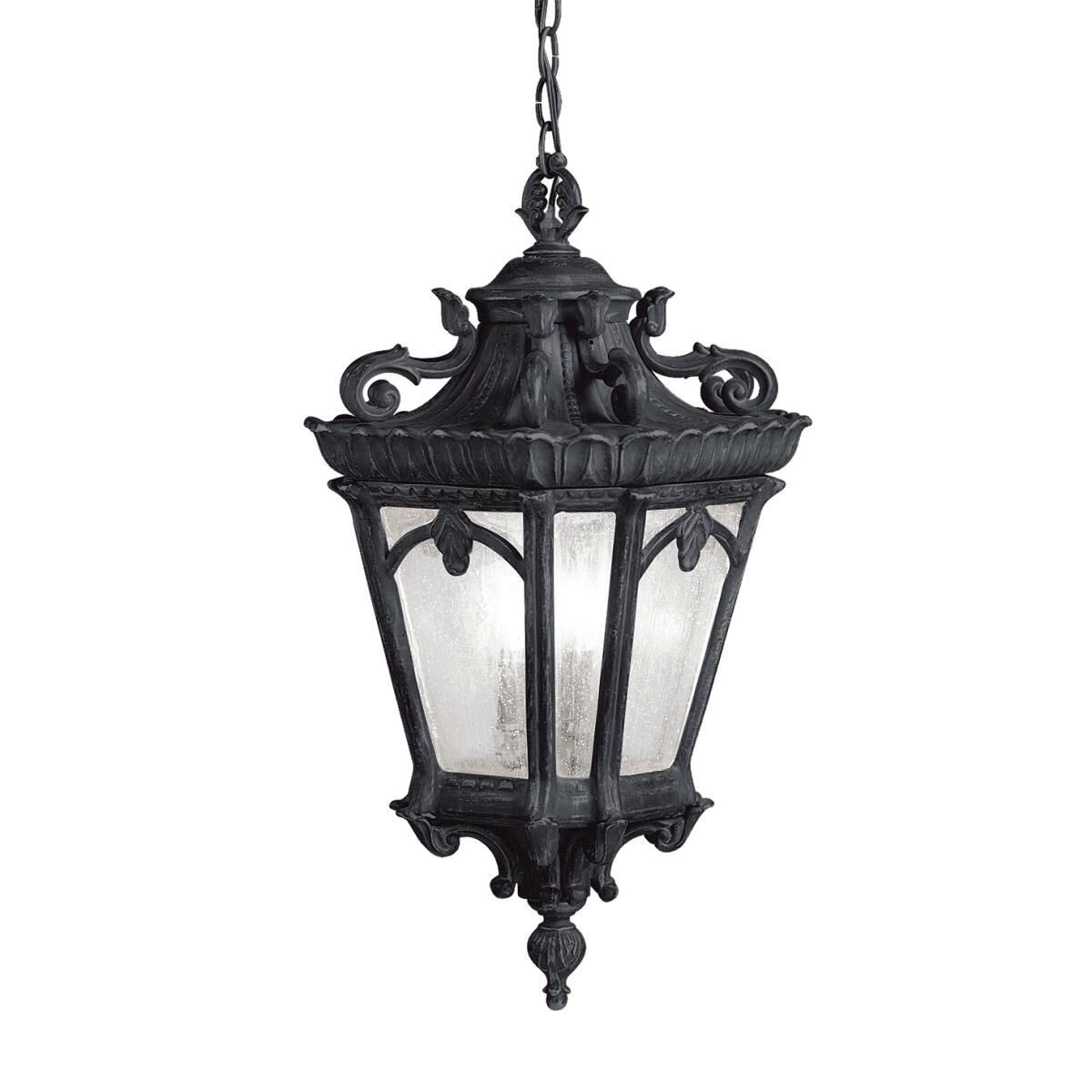 Tournai 24 Inch Tall 3 Light Outdoor Hanging Lantern by Kichler Lighting