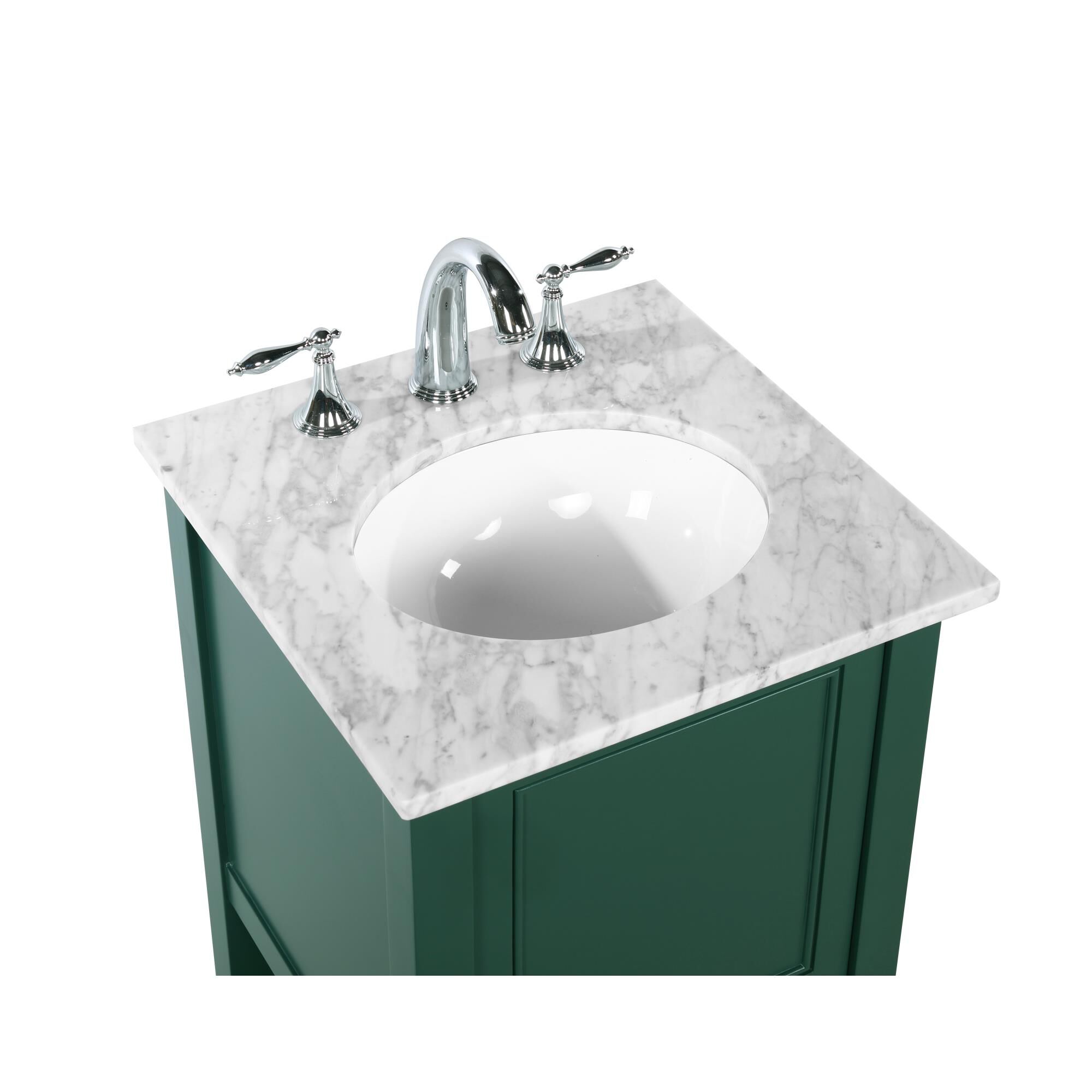 Shown in Green finish