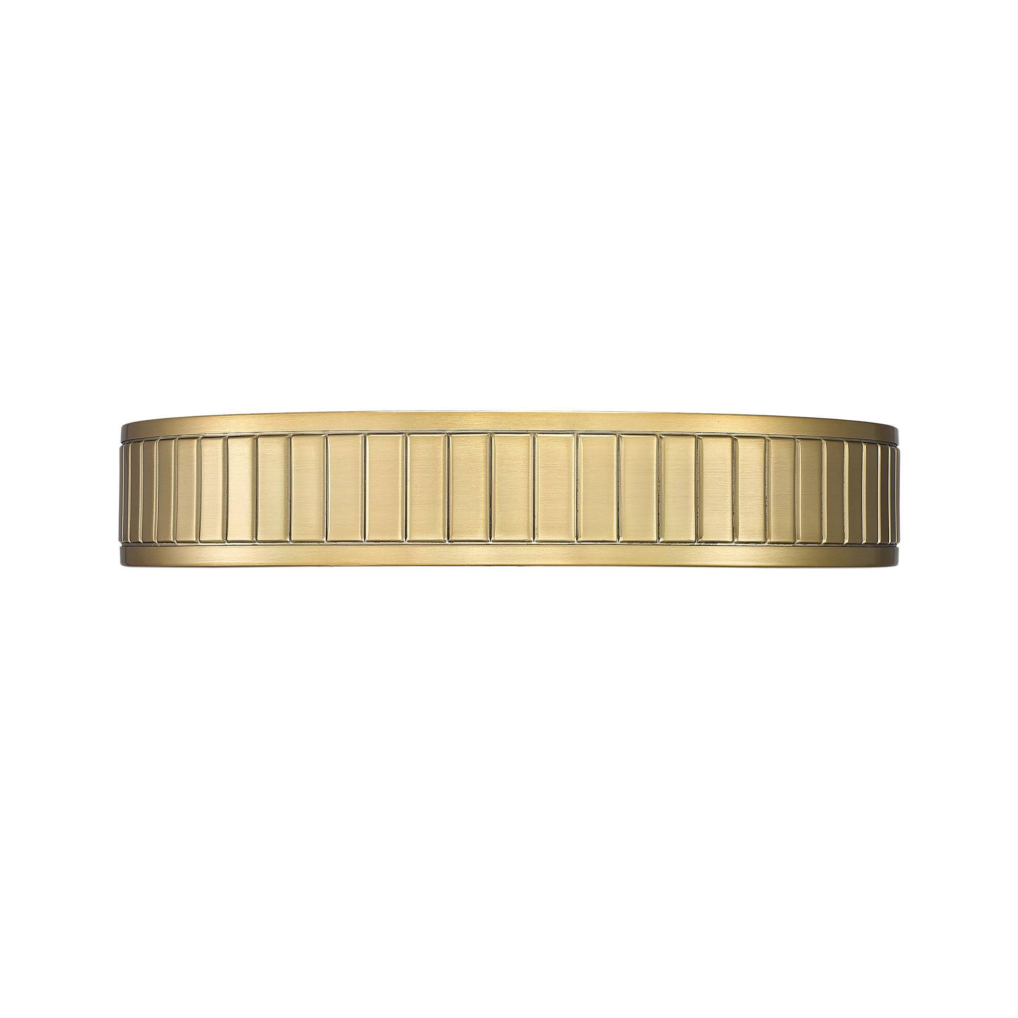 Shown in Modern Gold finish and Frosted glass and Frosted shade